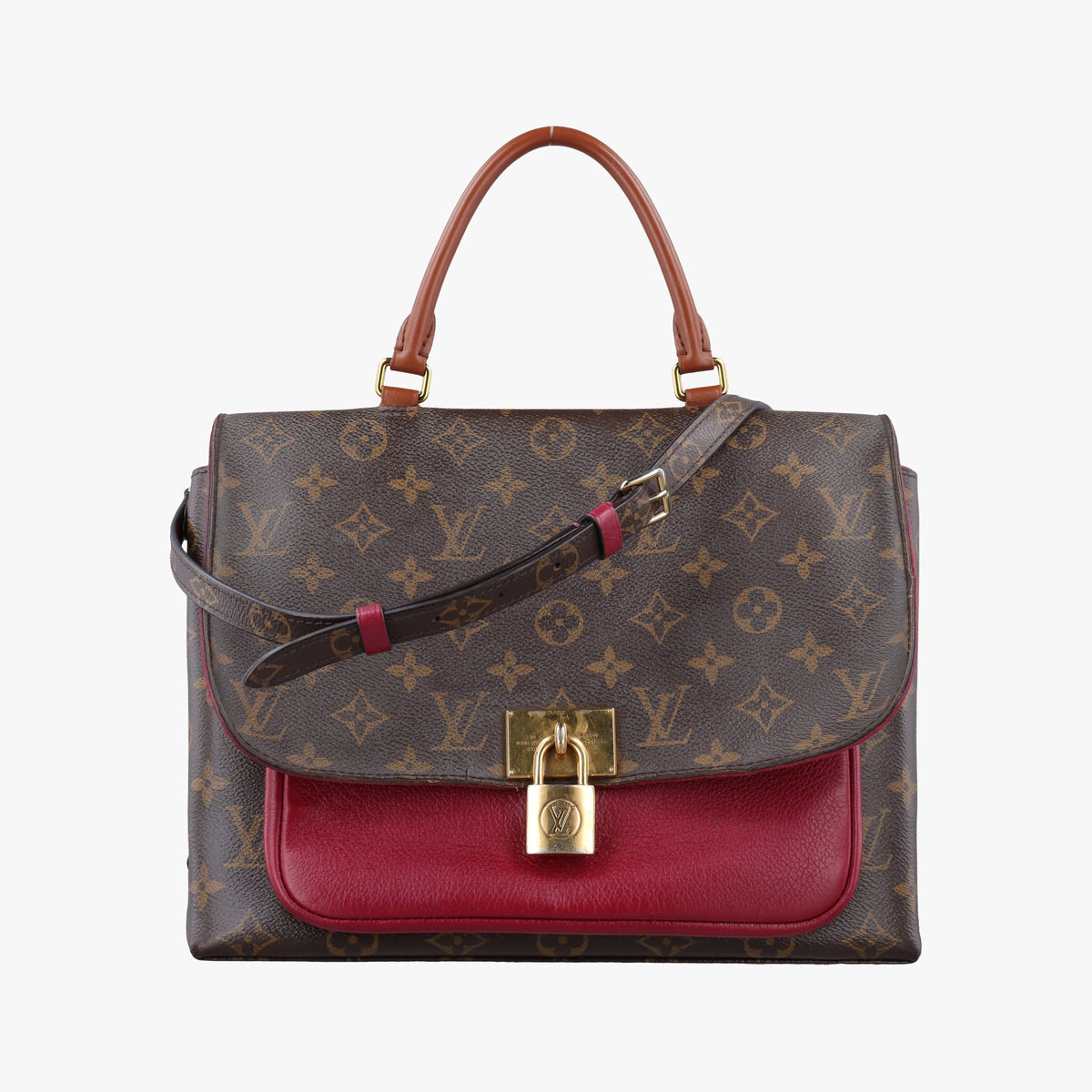 MARIGNAN brown×LIE DE VIN Monogram Canvas×calf leather M43959 FL1129マリニャン モノグラム/ブラウン×リエ ド ヴァン モノグラムキャンバス×カーフレザー M43959 FL1129