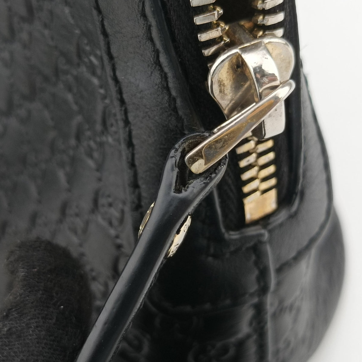 Microguccissima Black Leather 449654 H026847258マイクログッチシマ ブラック レザー 449654 H026847258