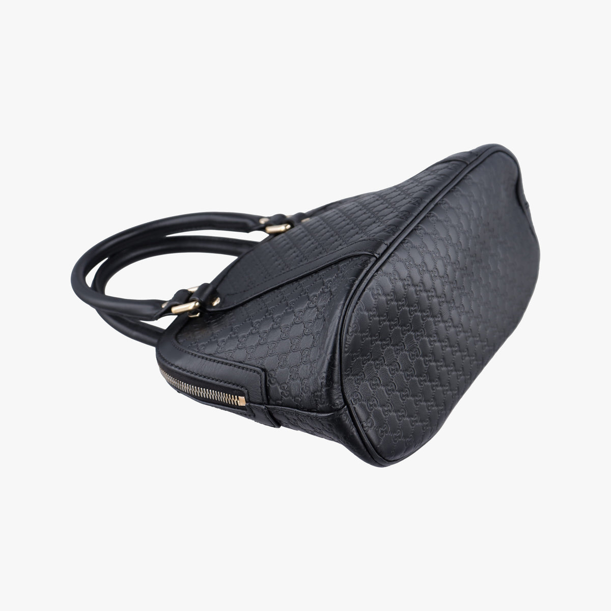 Microguccissima Black Leather 449654 H026847258マイクログッチシマ ブラック レザー 449654 H026847258