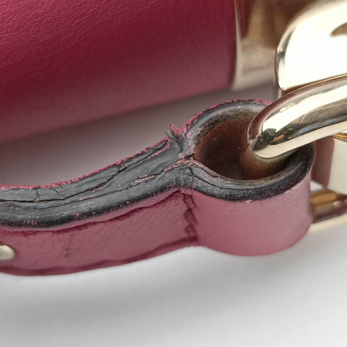 Interlocking 1973 Flap Pink Leather 277522 I010574779インターロッキング 1973 フラップ ピンク レザー 277522 I010574779