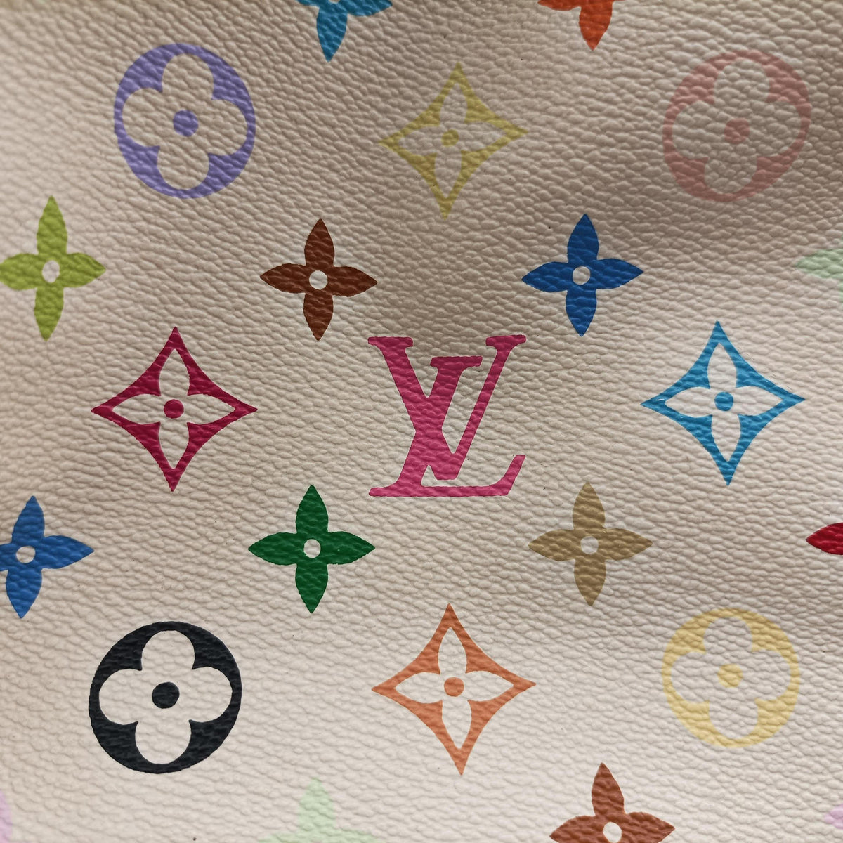 GRETA white Monogram Multicolor M40195 Lot number unknownグレタ ブロン モノグラム マルチカラー M40195 製番不明