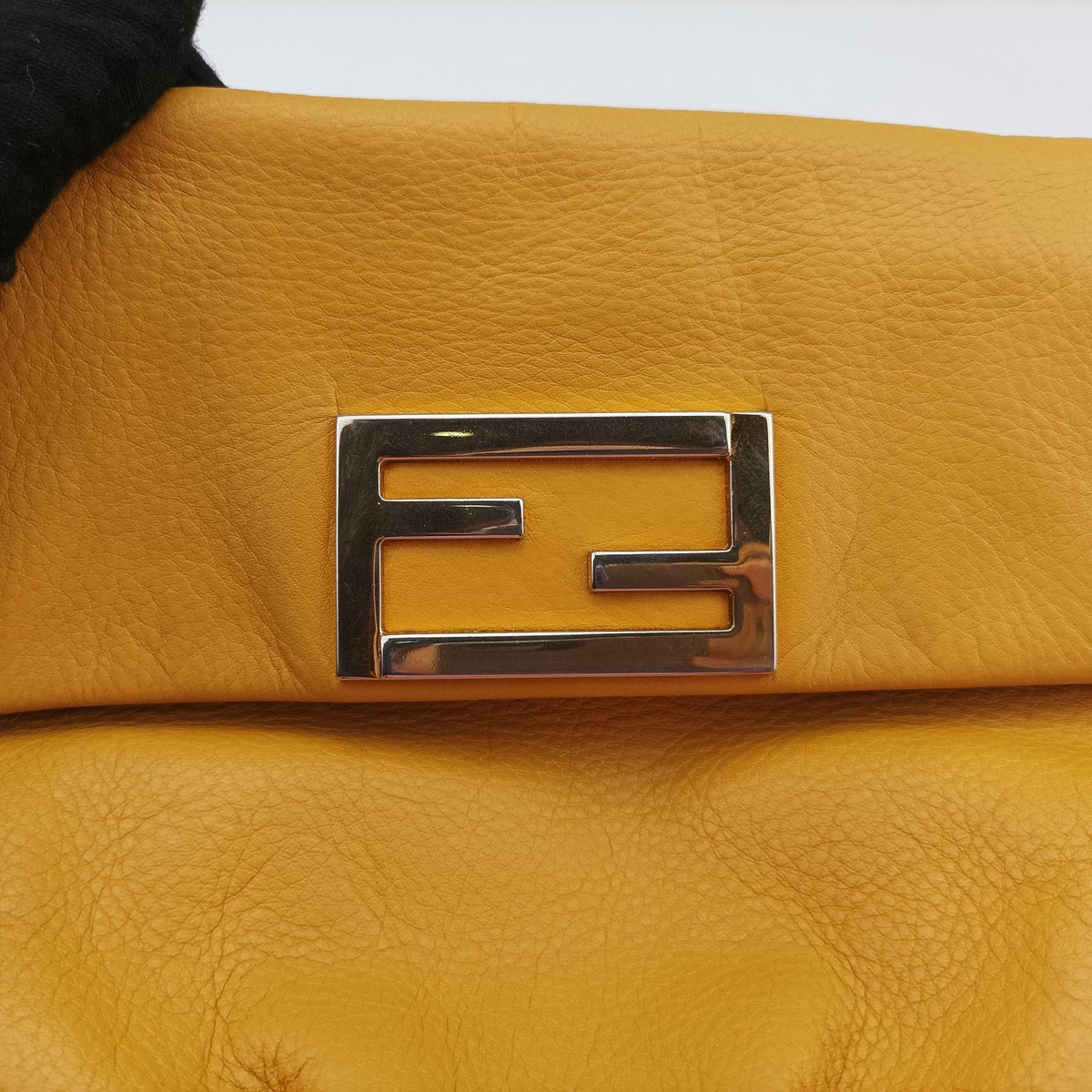 Fendista Pochette Yellow Leather 8M0376 8M0376-ANC-198-2516フェンディスタ ポシェット イエロー レザー 8M0376 8M0376-ANC-198-2516