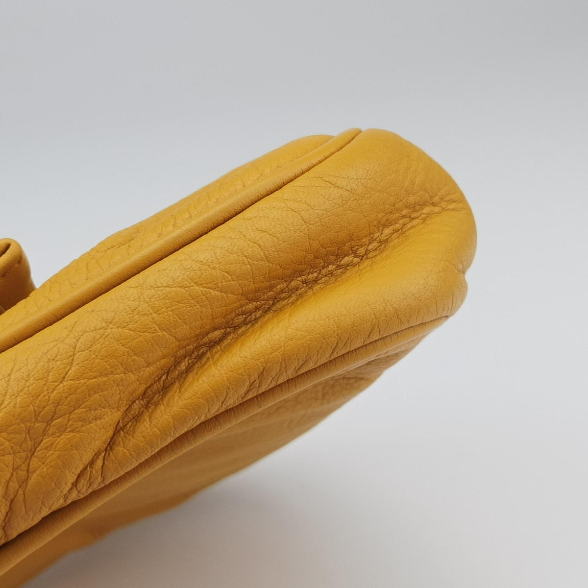 Fendista Pochette Yellow Leather 8M0376 8M0376-ANC-198-2516フェンディスタ ポシェット イエロー レザー 8M0376 8M0376-ANC-198-2516