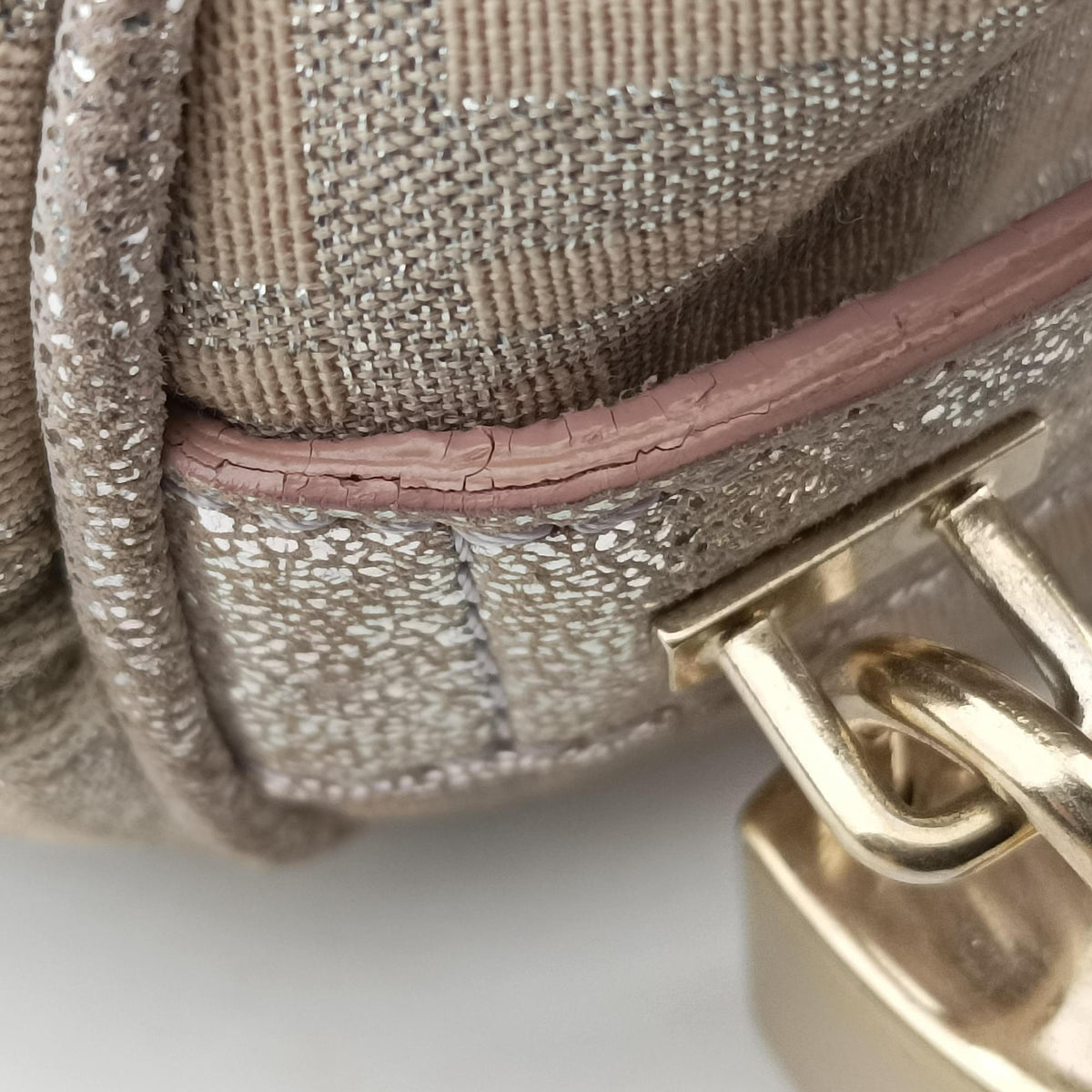 Zucchino Glitter Logo Pink Canvas 8BL071 2379-8BL071-RQ6-058ズッキーノ グリッターロゴ ピンク キャンバス 8BL071 2379-8BL071-RQ6-058