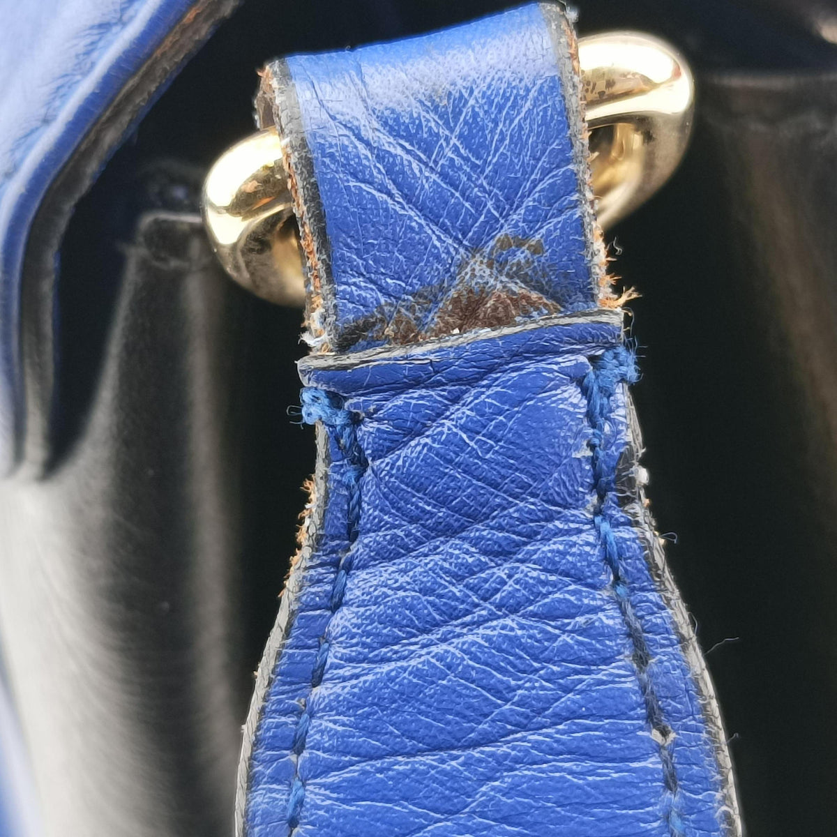 Isabella Rossellini Blue Leather AX.M13.37138イザベラ ロッセリーニ ブルー レザー AX.M13.37138