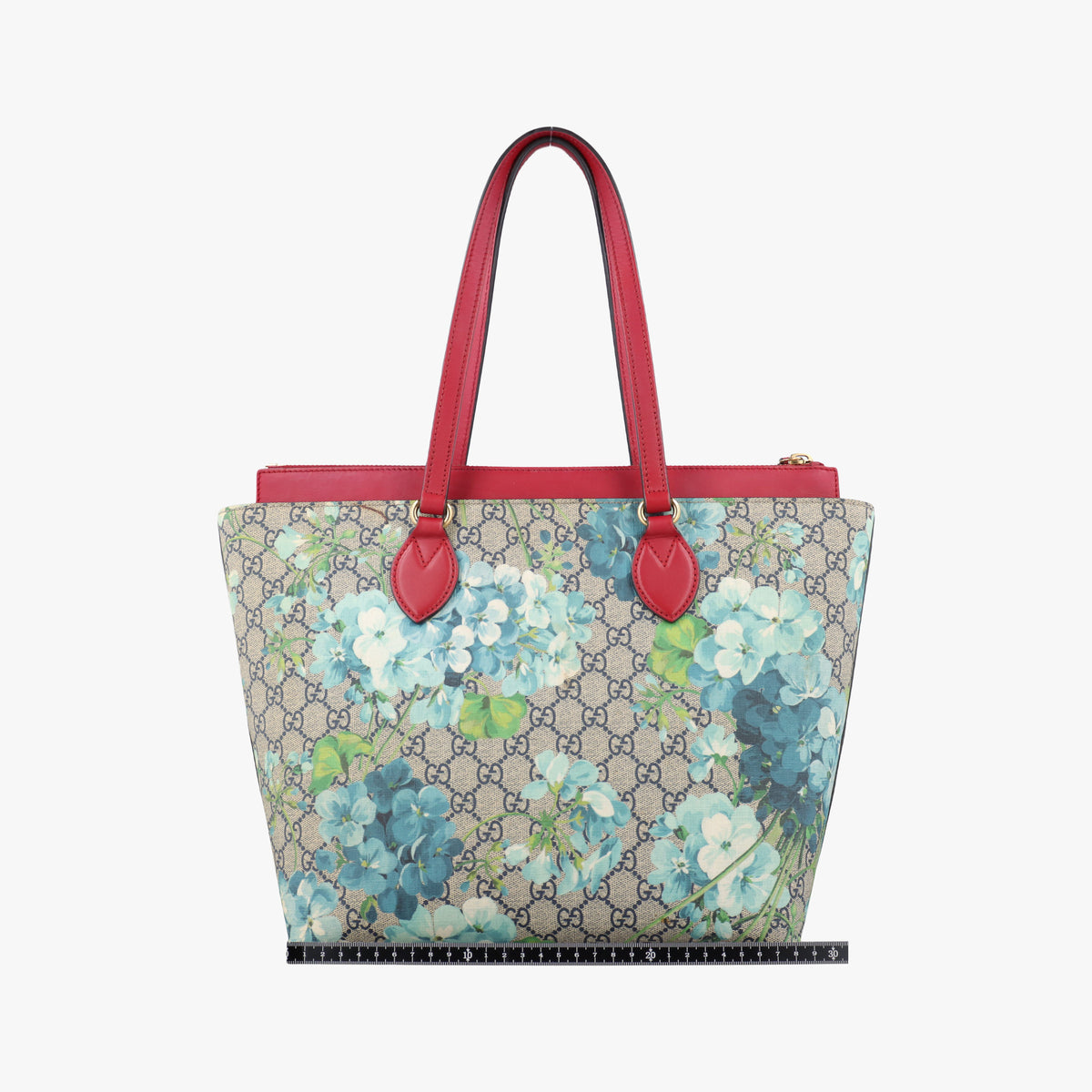 GG Blooms beige×Red×Multicolour PVC coated canvas 546315 A028916953GGブルームス ベージュ×レッド×マルチ PVCコーティングキャンバス 546315 A028916953