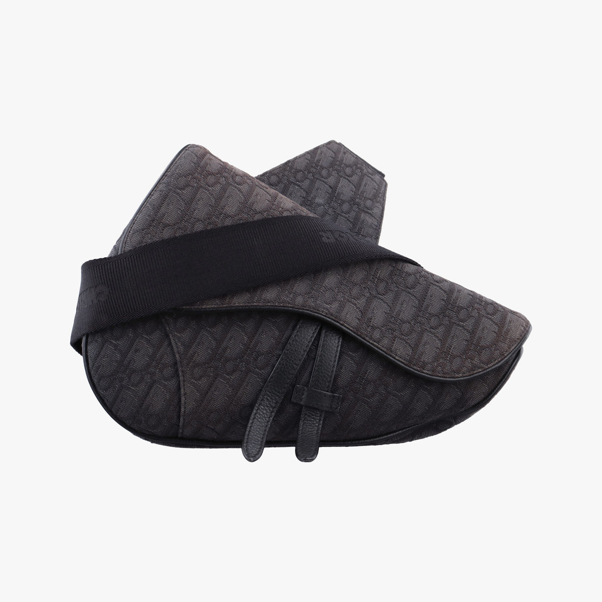 Saddle Black Jacquard×Leather 16-BO-1222サドル ブラック ジャガード×レザー 16-BO-1222