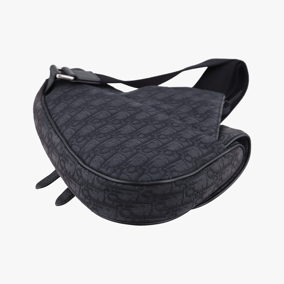Saddle Black Jacquard×Leather 16-BO-1222サドル ブラック ジャガード×レザー 16-BO-1222