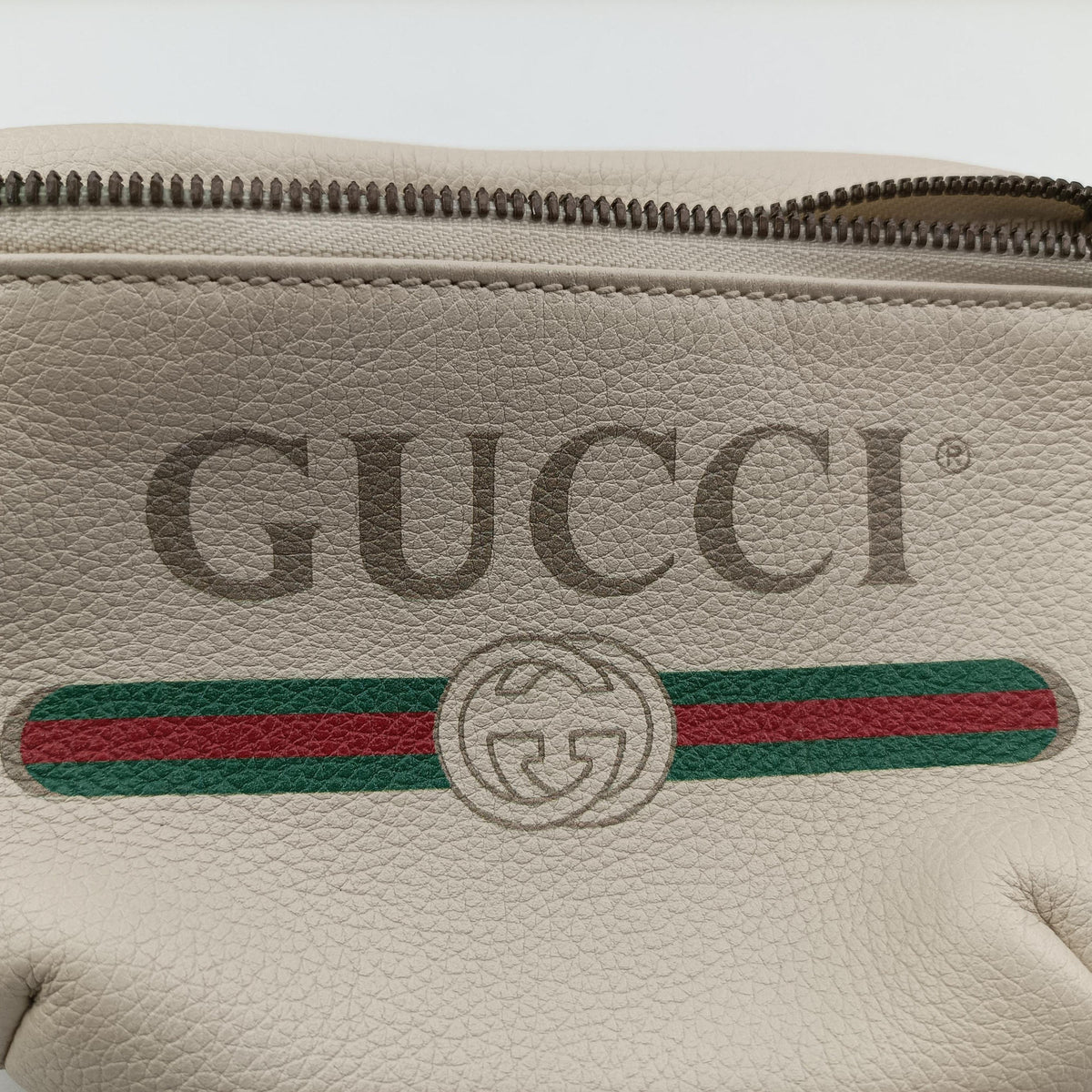 Print White Leather 527792 F024932093グッチプリント ホワイト レザー 527792 F024932093