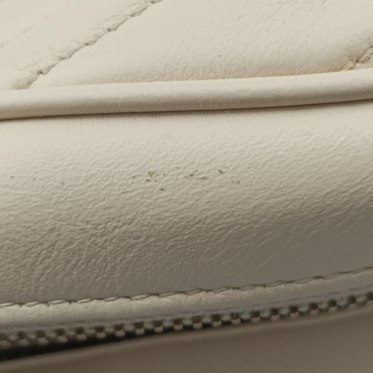 GG Marmont White Leather 448065 A020339018GGマーモント ホワイト レザー 448065 A020339018