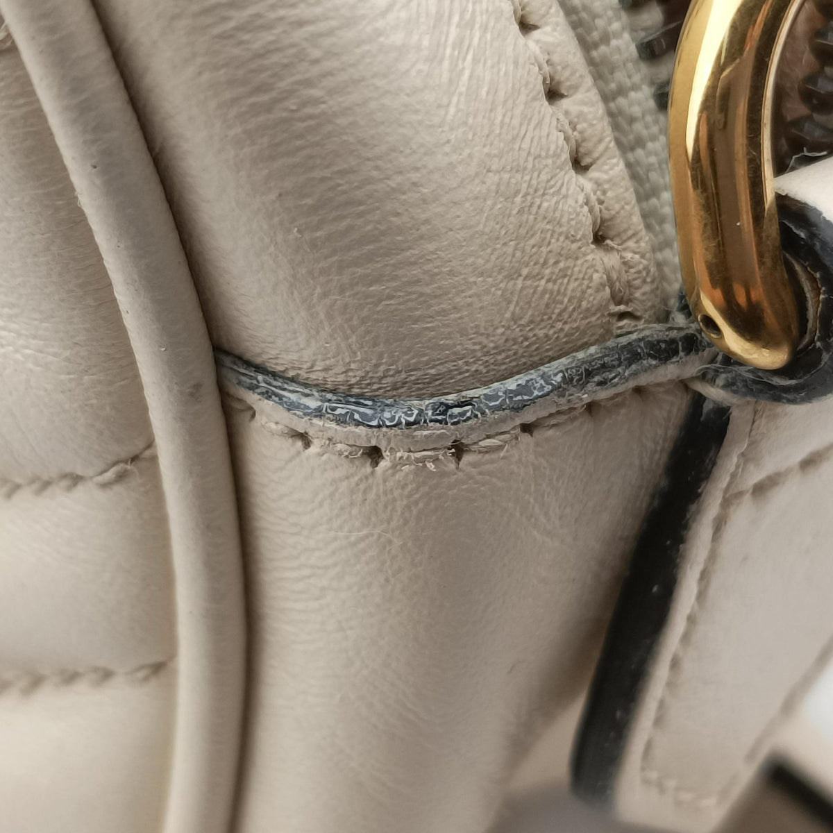 GG Marmont White Leather 448065 A020339018GGマーモント ホワイト レザー 448065 A020339018