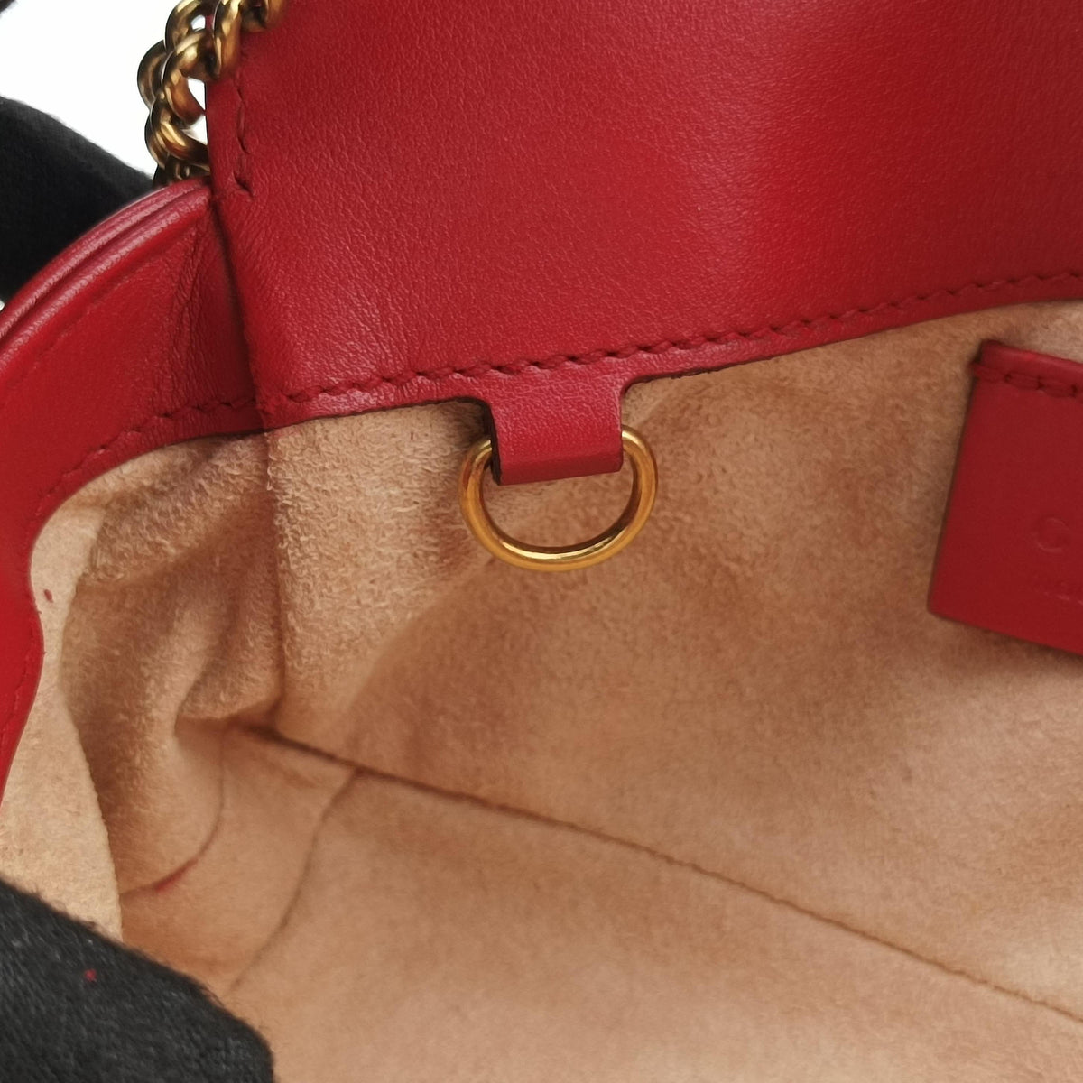 GG Marmont Red Leather 476433 GGマーモント レッド レザー 476433