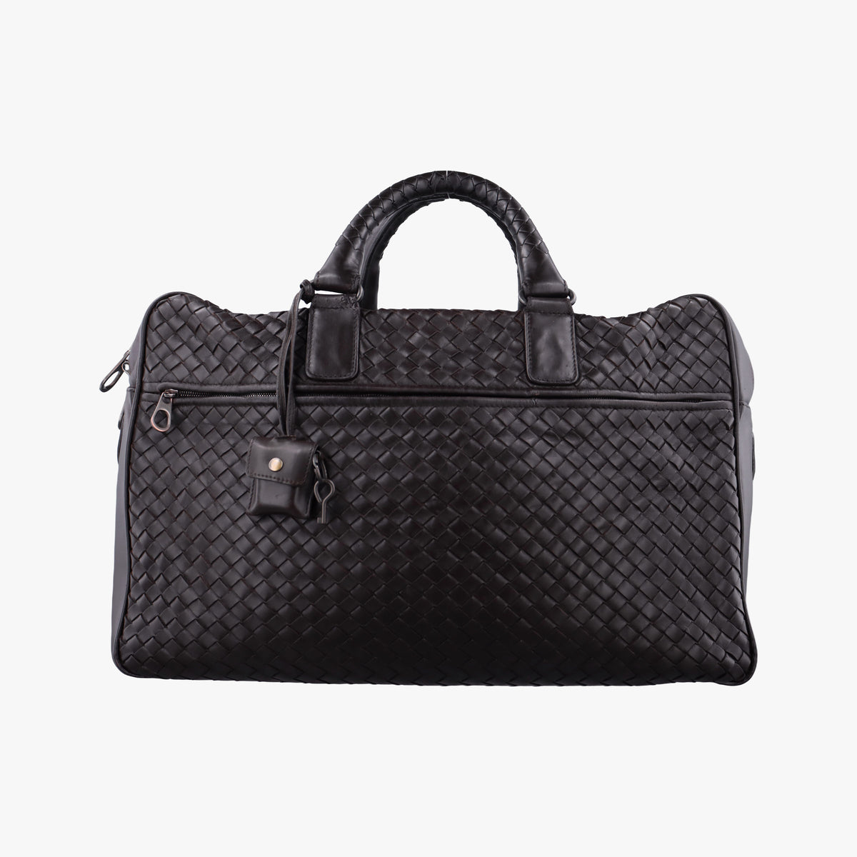 Intrecciato Briefcase Brown lambskin B00958534Eイントレチャート ブリーフケース ブラウン ラムスキン B00958534E