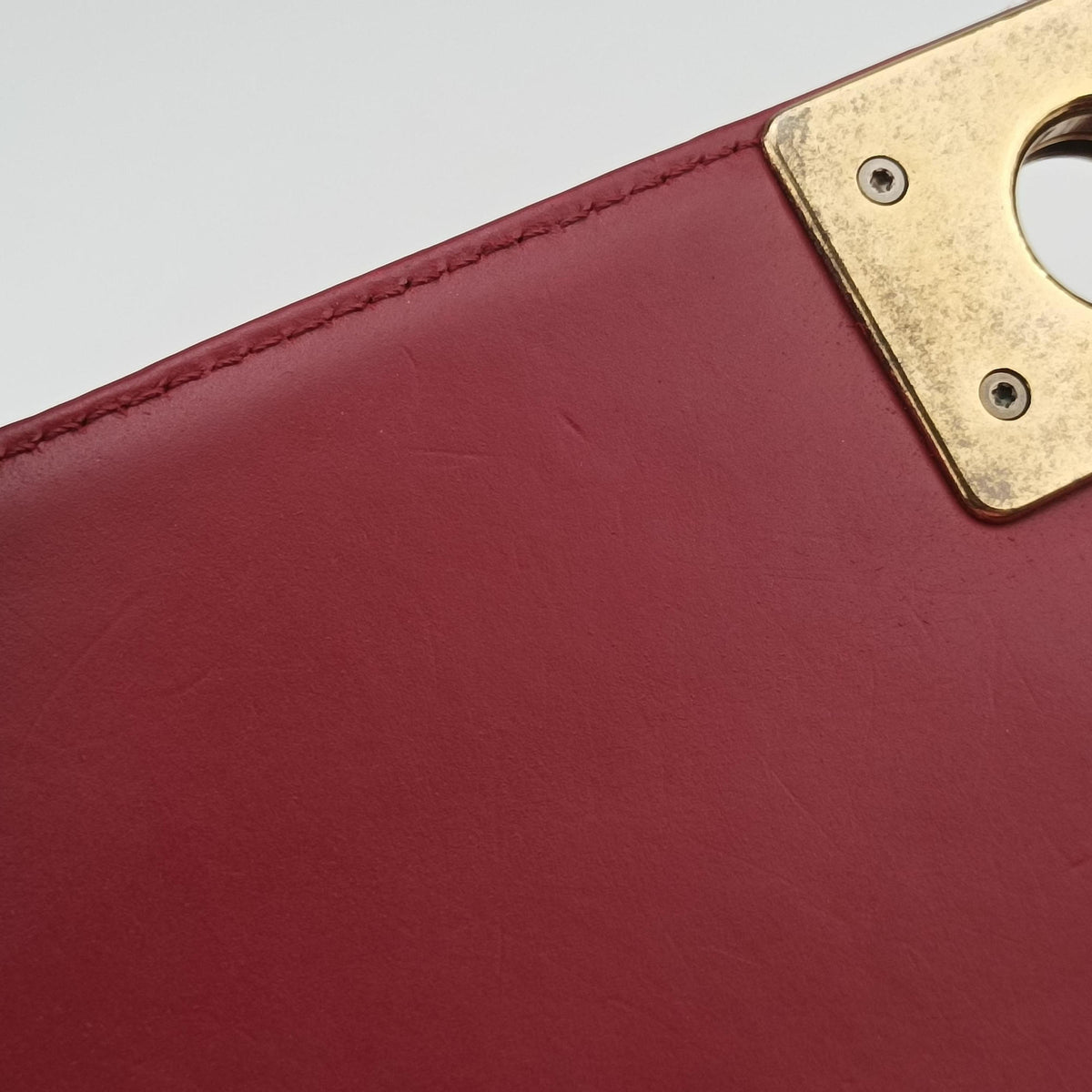 BOY CHANEL Red Leather A66713 15642300ボーイシャネル レッド レザー A66713 15642300