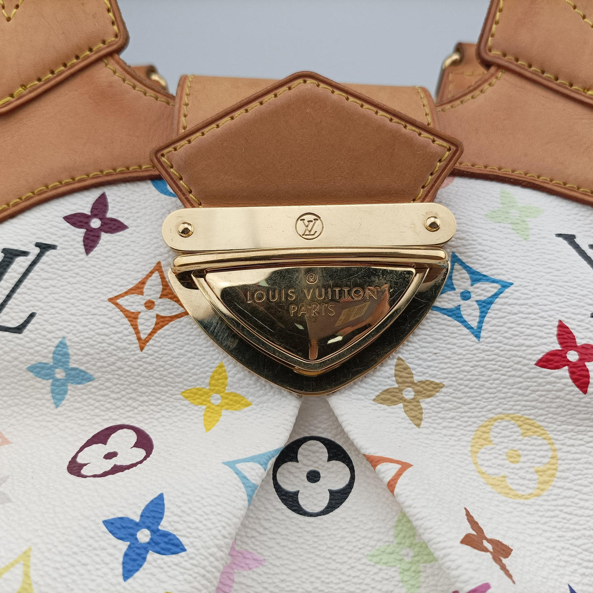 URSULA white Monogram Multicolor M40123 Lot number unknownウルスラ ブロン モノグラム マルチカラー M40123 製番不明