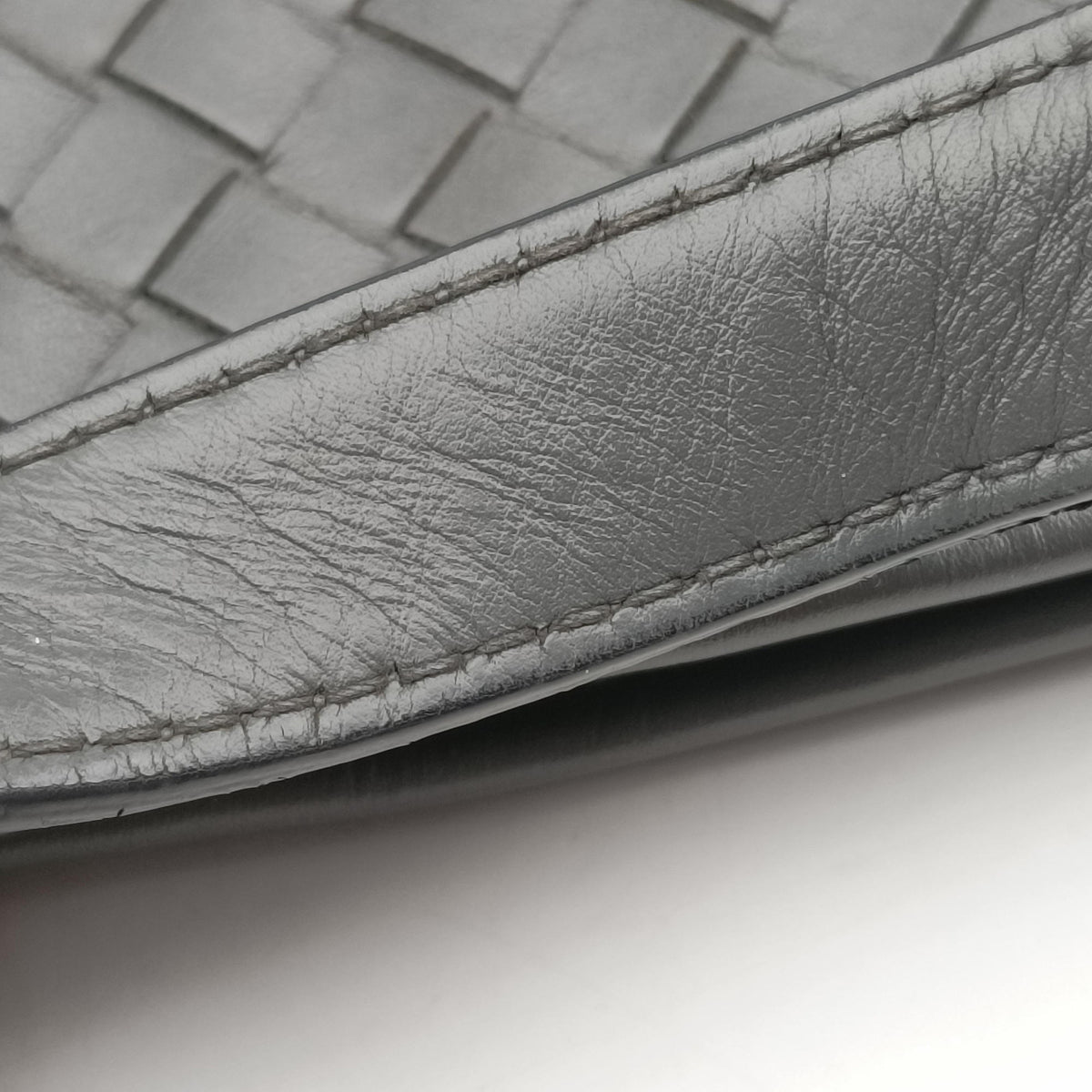 Intrecciato Shopper Acatl Grey lambskin B02788228Nイントレチャート ショッパー アキャトル グレー ラムスキン B02788228N