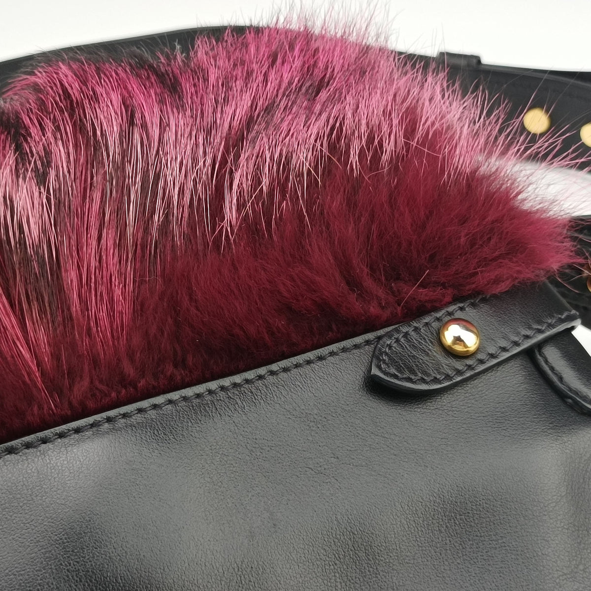 City Corsaire Burgundy Fur x Calfskin 180/Aシティ コルセール ワインレッド ファー x カーフ 180/A