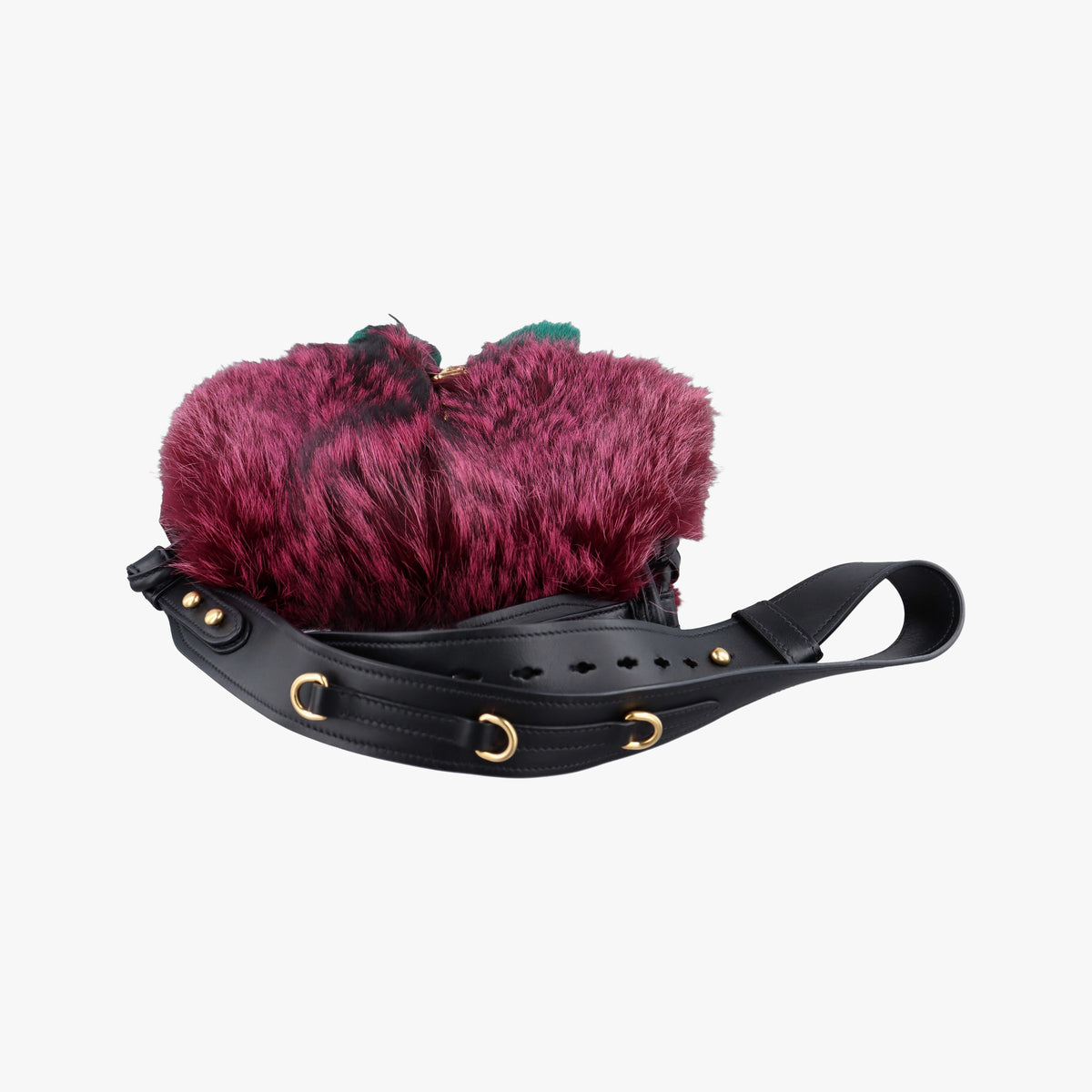 City Corsaire Burgundy Fur x Calfskin 180/Aシティ コルセール ワインレッド ファー x カーフ 180/A