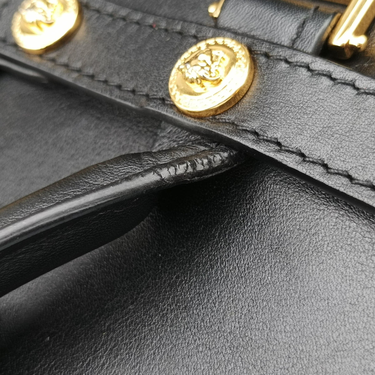 Medusa Medallion Black Leather CLG 047138273569メデューサ メダリオン ブラック レザー CLG 047138273569