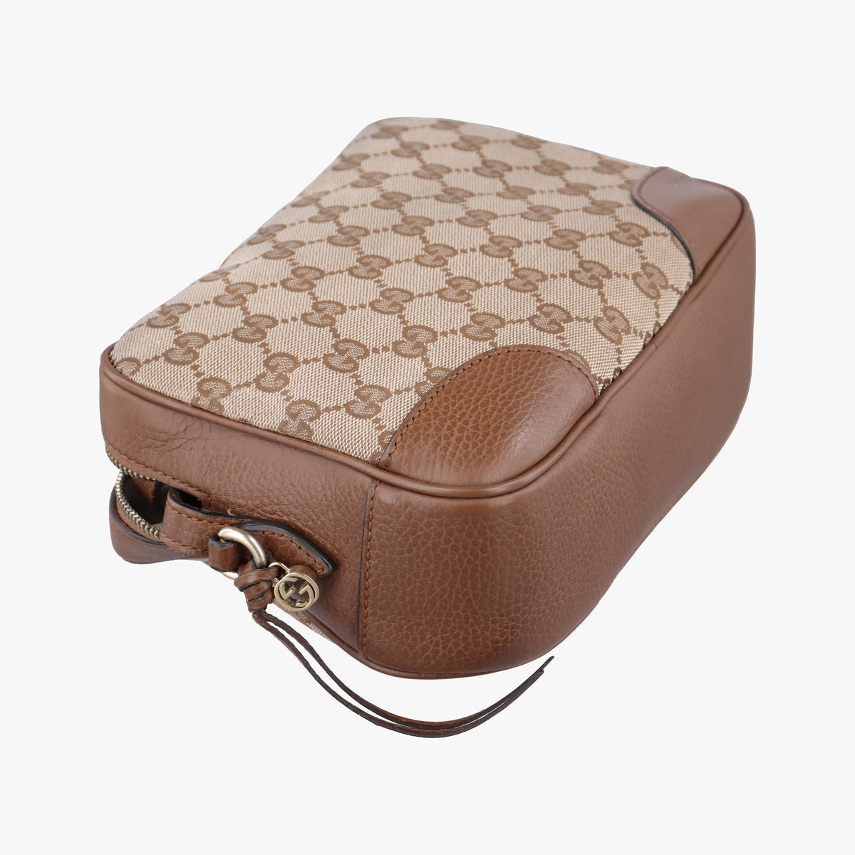 Bree Microguccissima Beige x Brown canvas×leather 449413 H033604107ブリー マイクログッチシマ ベージュ x ブラウン キャンバス×レザー 449413 H033604107