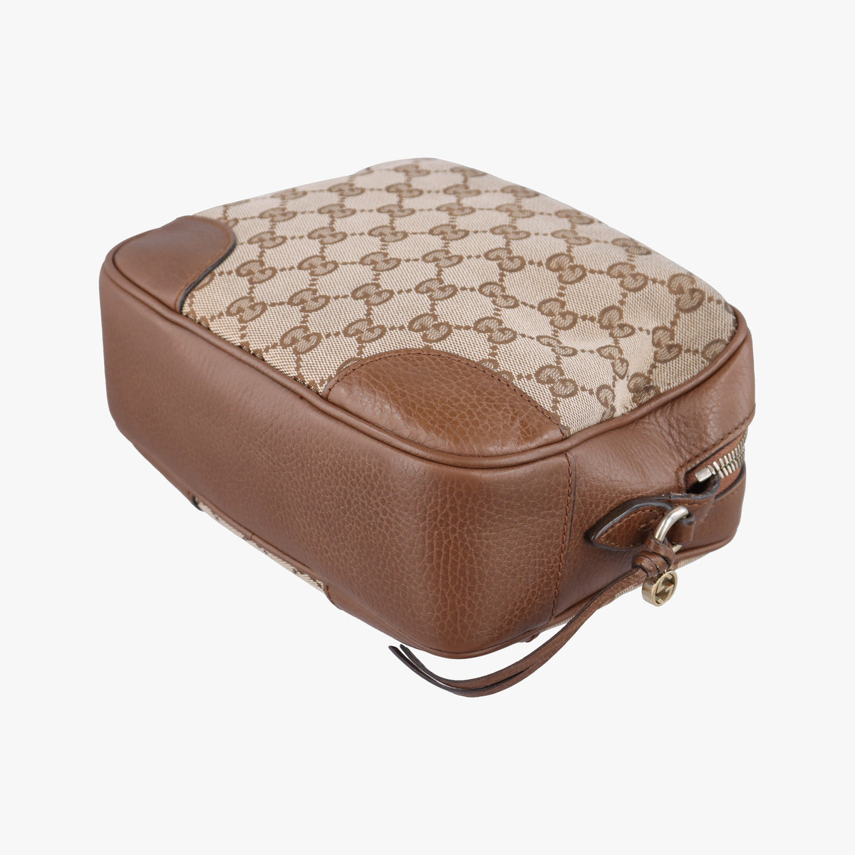 Bree Microguccissima Beige x Brown canvas×leather 449413 H033604107ブリー マイクログッチシマ ベージュ x ブラウン キャンバス×レザー 449413 H033604107