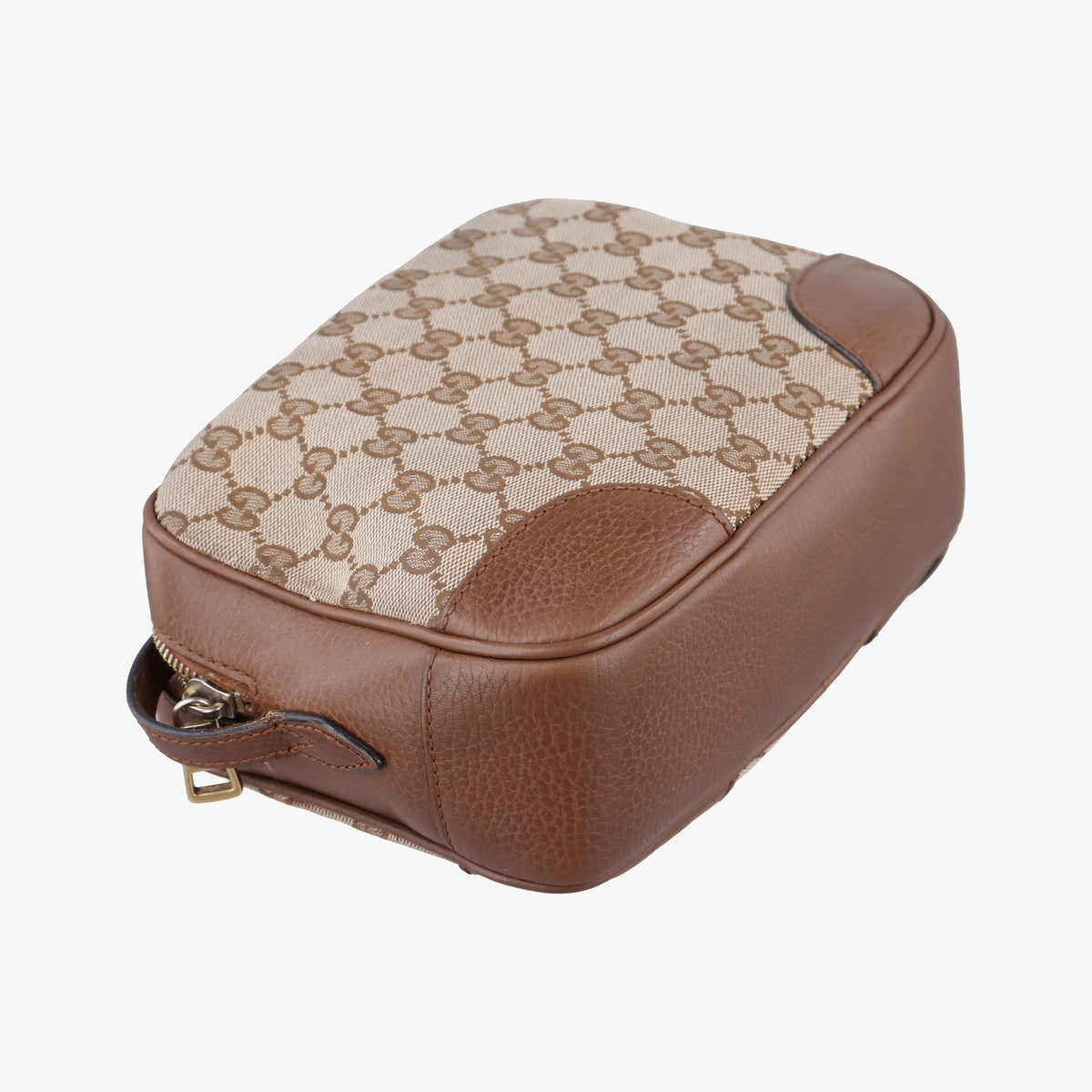 Bree Microguccissima Beige x Brown canvas×leather 449413 H033604107ブリー マイクログッチシマ ベージュ x ブラウン キャンバス×レザー 449413 H033604107