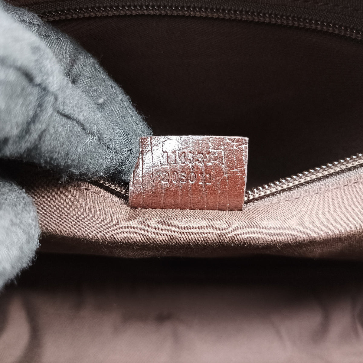 GG Plus GG Supreme Beige × Brown PVC coated canvas×Leather 114531 C2825090GGプラス GGスプリーム ベージュ×ブラウン PVCコーティングキャンバス×レザー 114531 C2825090
