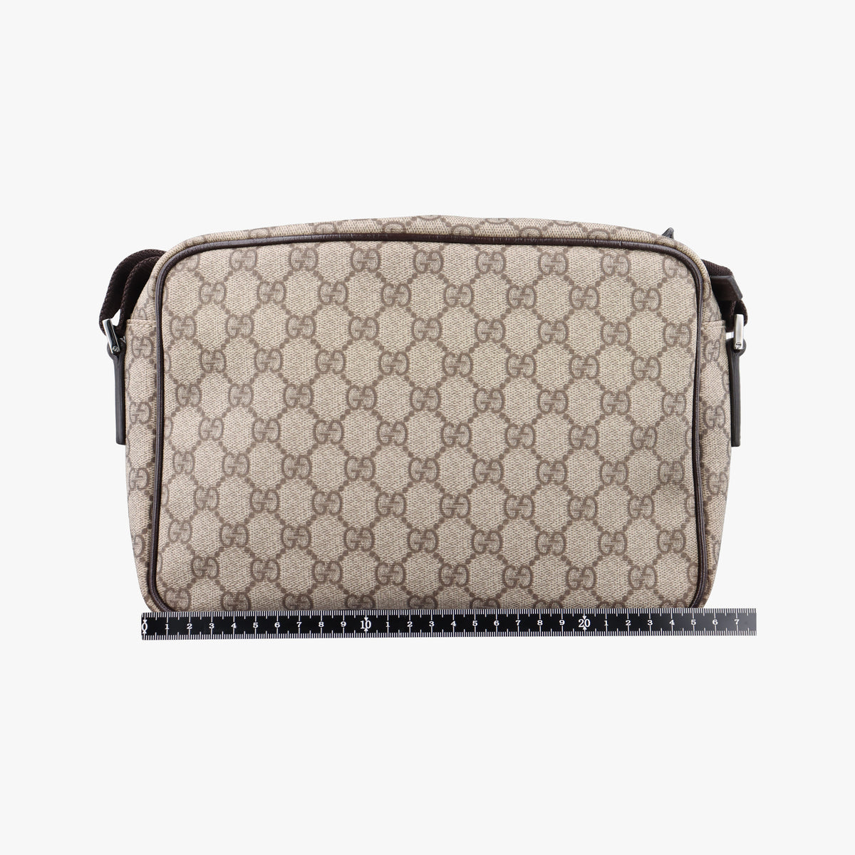GG Plus GG Supreme Beige × Brown PVC coated canvas×Leather 114531 C2825090GGプラス GGスプリーム ベージュ×ブラウン PVCコーティングキャンバス×レザー 114531 C2825090