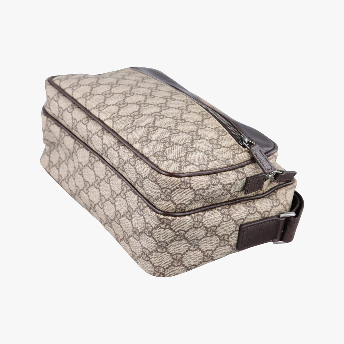 GG Plus GG Supreme Beige × Brown PVC coated canvas×Leather 114531 C2825090GGプラス GGスプリーム ベージュ×ブラウン PVCコーティングキャンバス×レザー 114531 C2825090