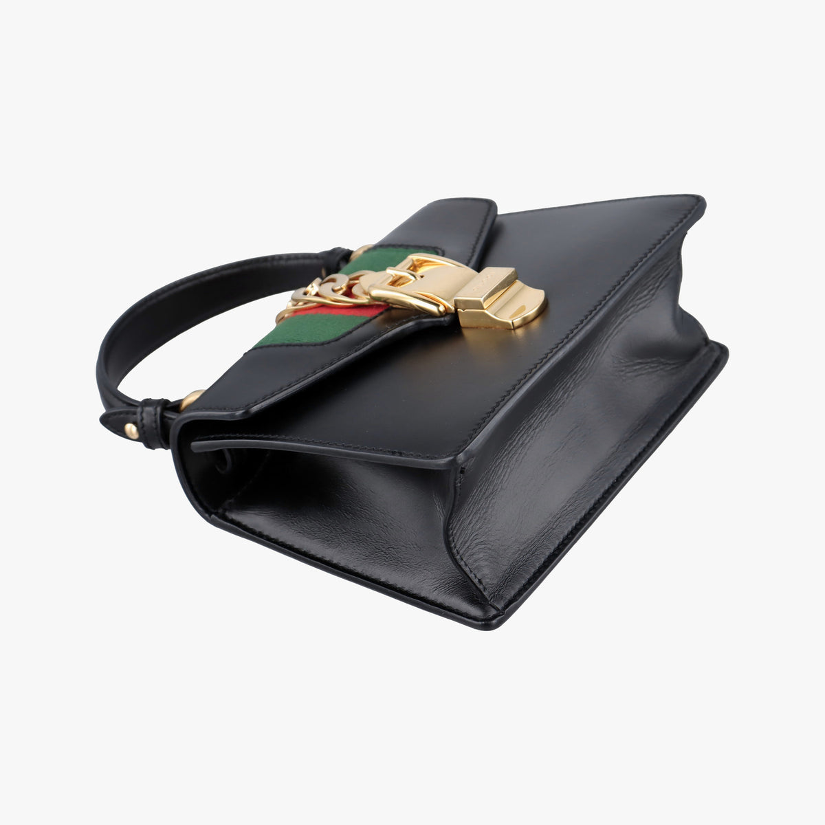 Sylvie Black Leather 470270 H021827157シルヴィ ブラック レザー 470270 H021827157