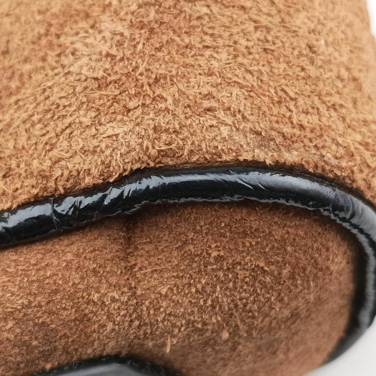 Ophidia Brown×black Suede×leather 573321 オフィディア ブラウン×ブラック スエード×レザー 573321