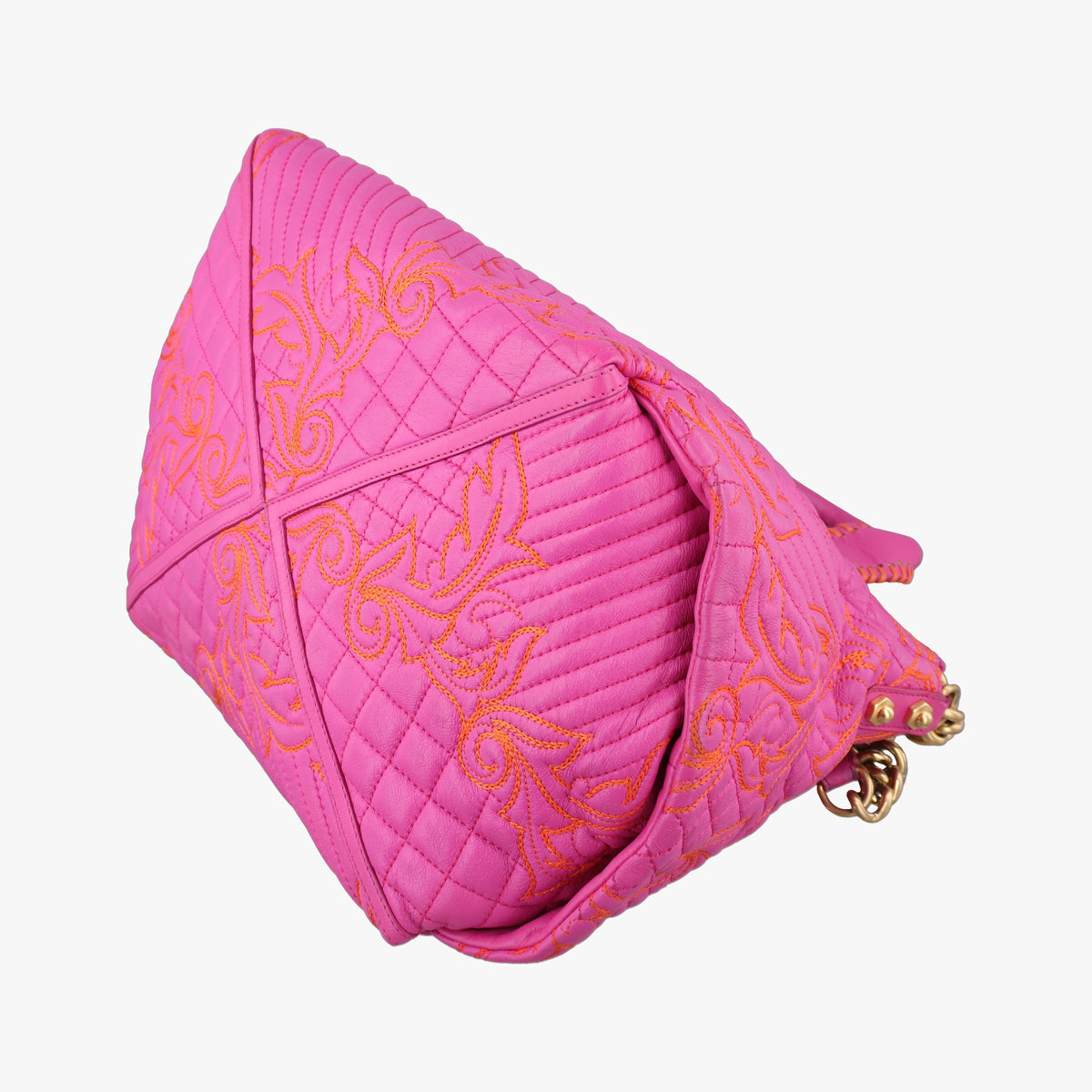 Barocco Quilted Vanitas Pink Leather バロッコキルティングヴァニタス ピンク レザー