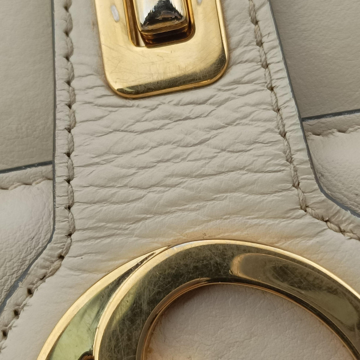 Blondie Beige Leather 735101 H040612708ブロンディ ベージュ レザー 735101 H040612708
