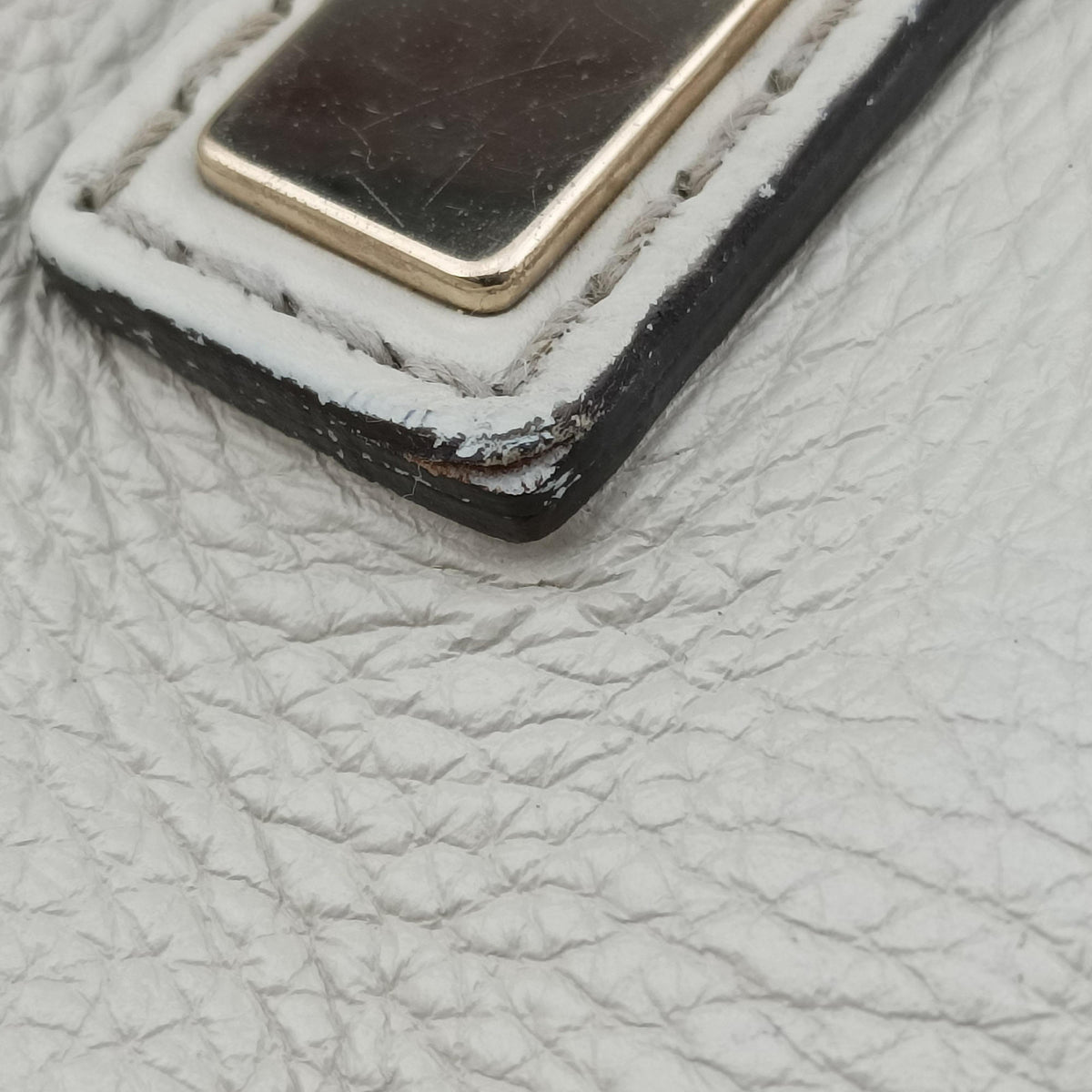 Bella Bamboo Tassel fringe White Leather 269945 E013071938ベラ バンブータッセル フリンジ ホワイト レザー 269945 E013071938
