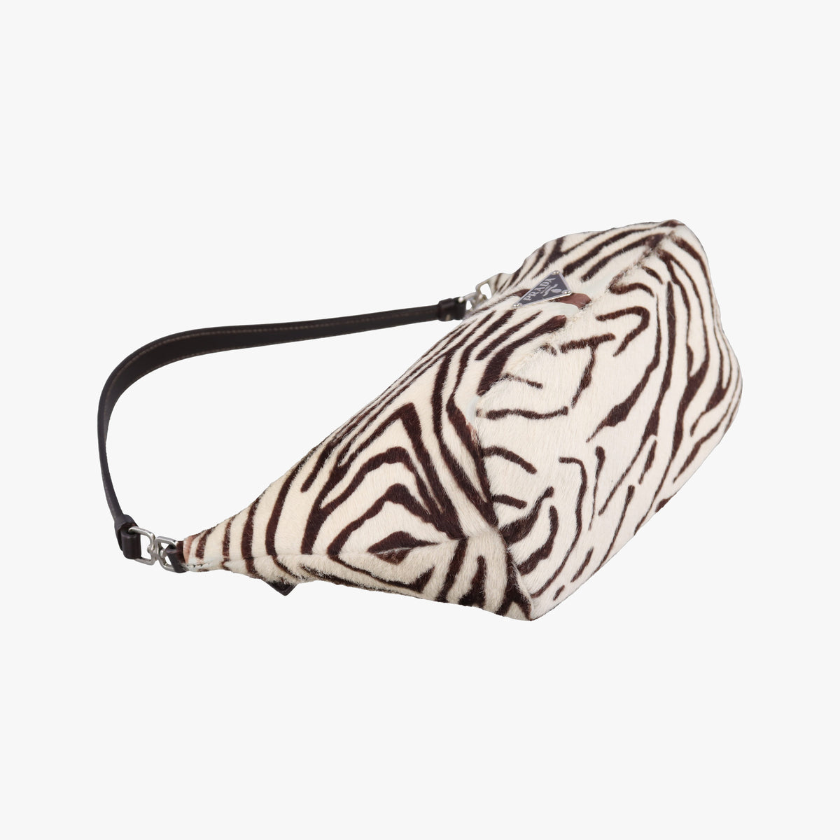 AnimalierZebra Print Brown×White Pony Hair 31 12アニマリエ ゼブラ柄 ブラウン×ホワイト ハラコ 31 12