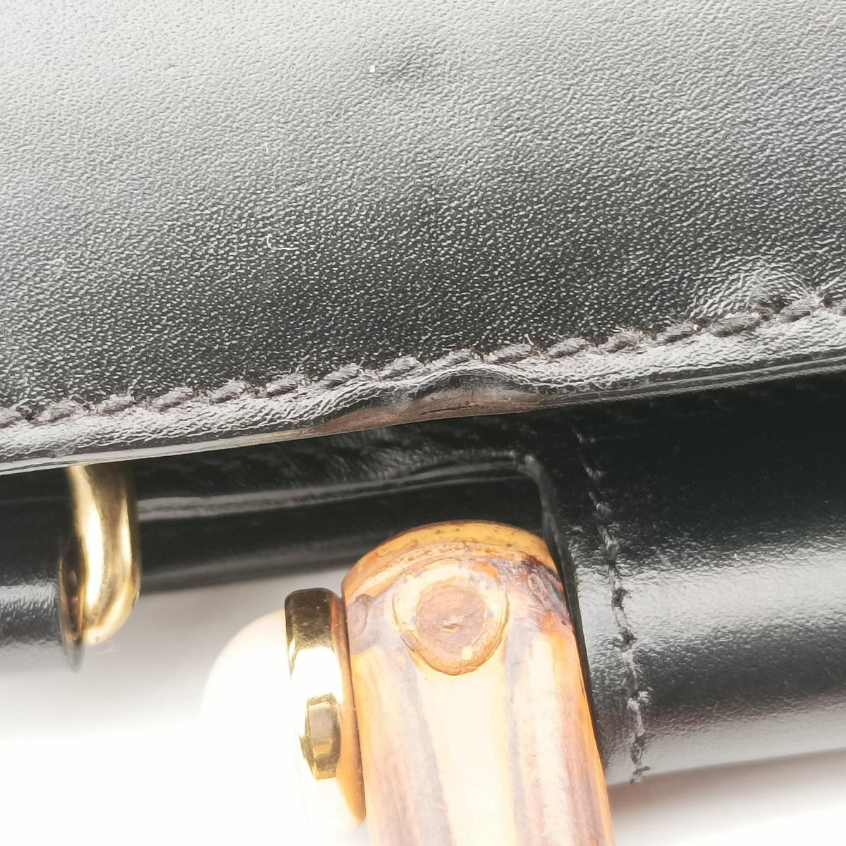 Bamboo Nymphaea Black Leather 459076 459076 520981バンブーニムフェア ブラック レザー 459076 459076 520981
