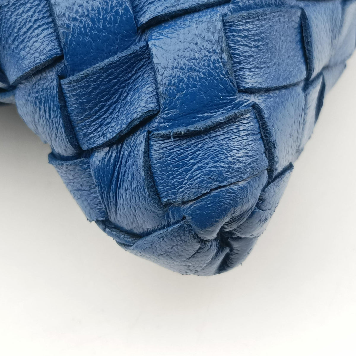 Intrecciato Blue lambskin イントレチャート ブルー ラムスキン