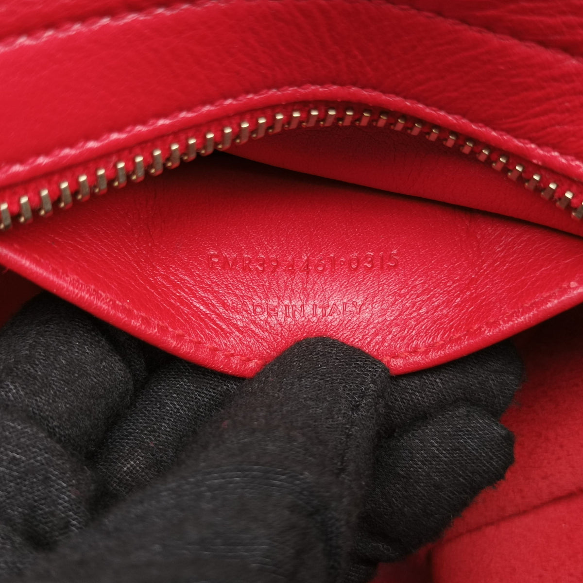 BABY CABAS Red Leather 394461 PMR394461.0315ベイビーカバス レッド レザー 394461 PMR394461.0315