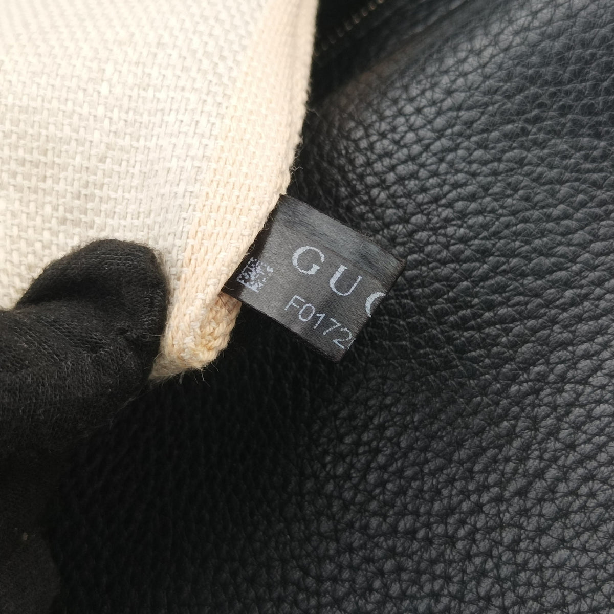 Bamboo Daily Black Leather 370826 F017266277バンブーデイリー ブラック レザー 370826 F017266277