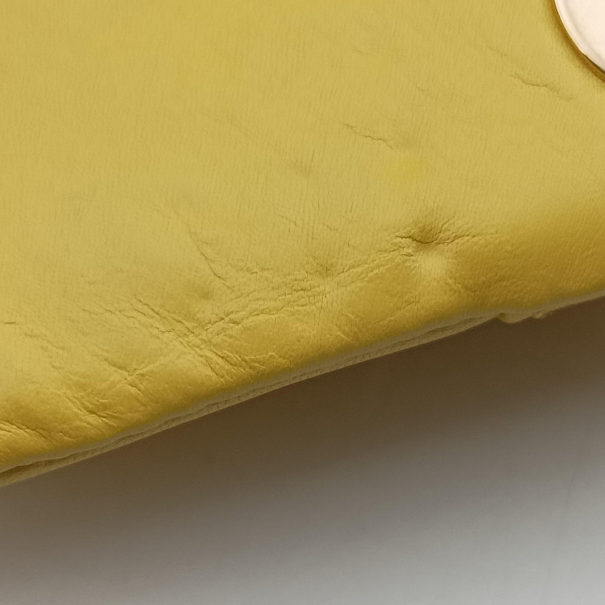 Sweet Charity Scarabe Spike Yellow Leather スイート チャリティー スカラベ スパイク イエロー レザー