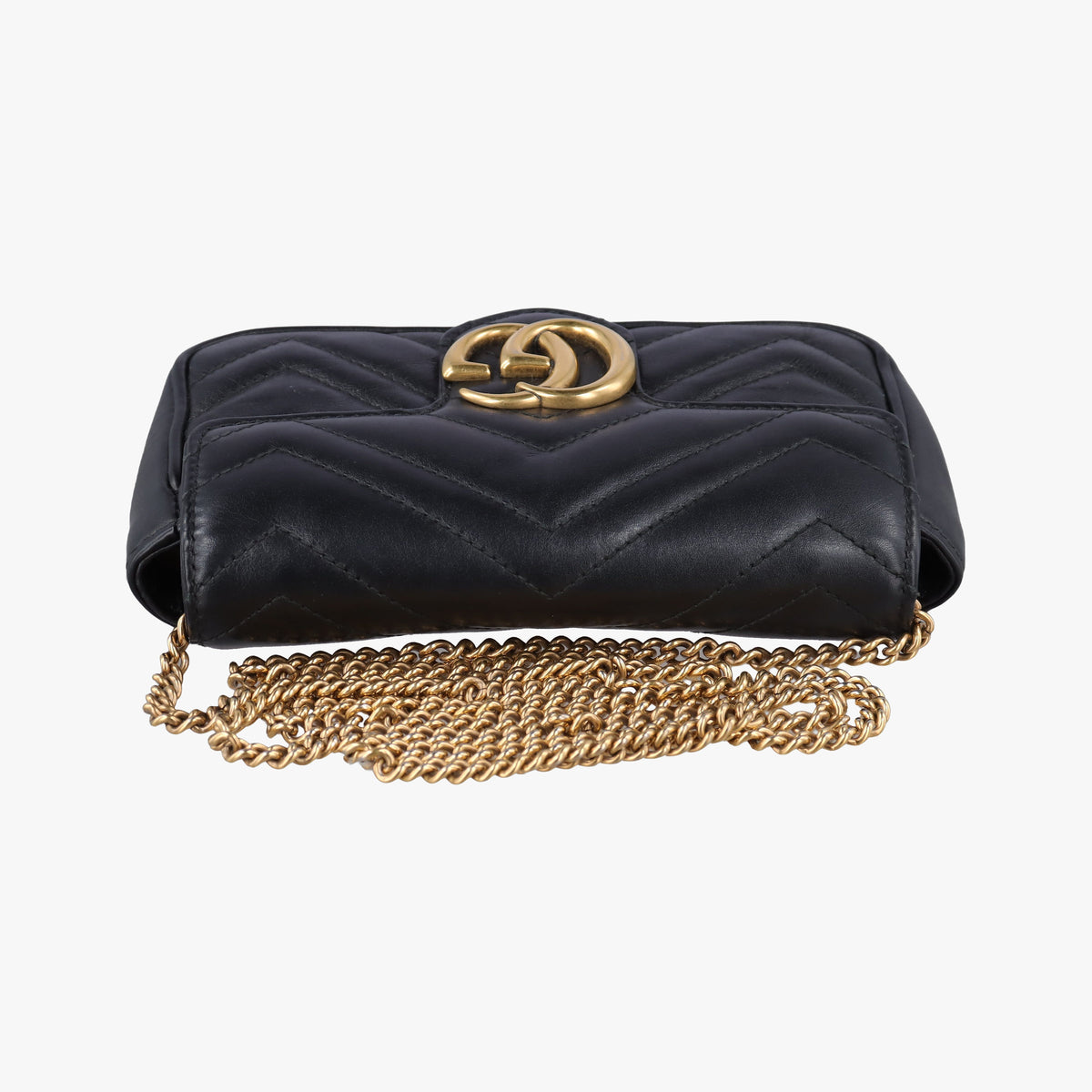 GG Marmont Black Leather 476433 GGマーモント ブラック レザー 476433