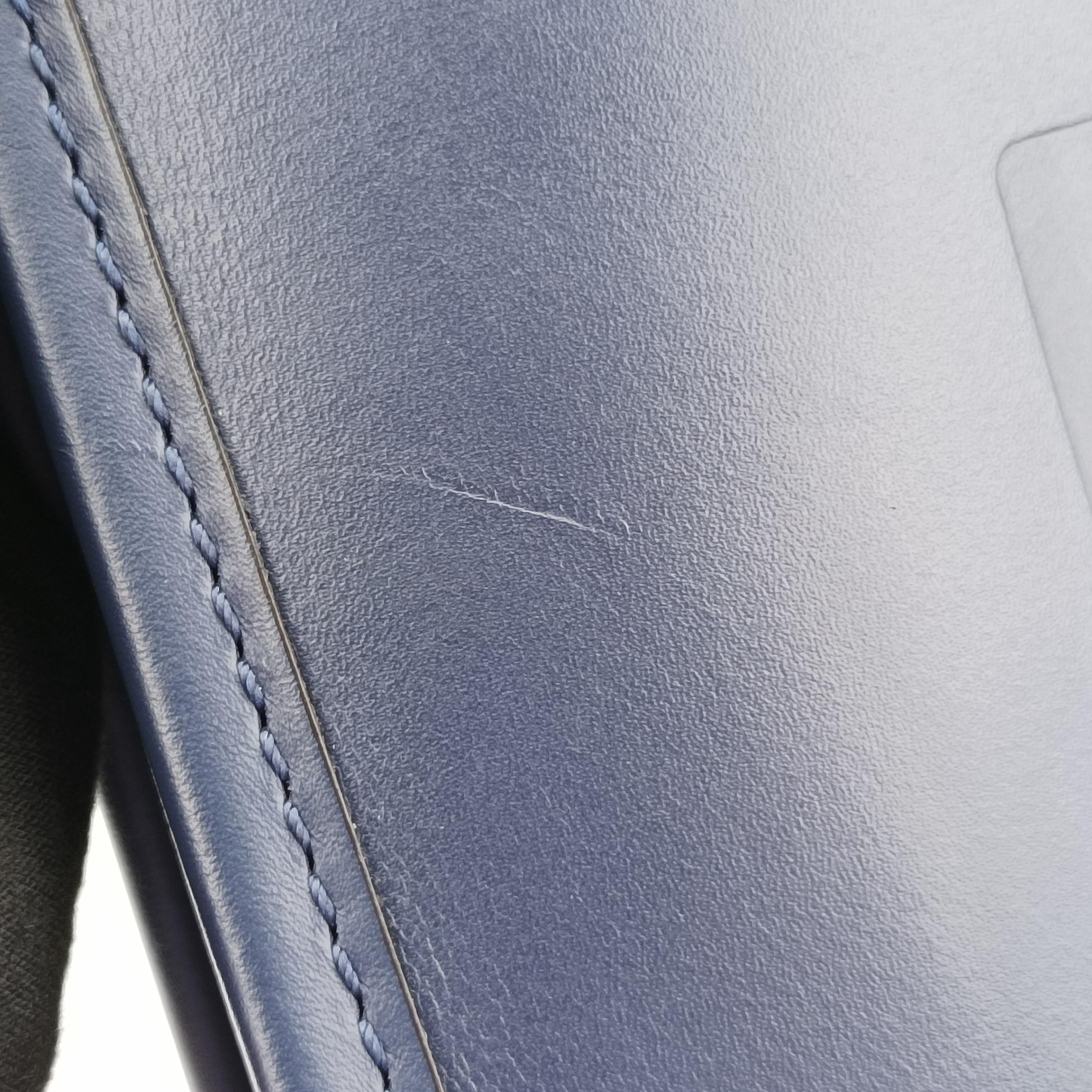 フェンディ Fendi ショルダーバッグ レディース ショッパー メンズ ブルーブラック レザー 7VA481-AC9L-219-12085