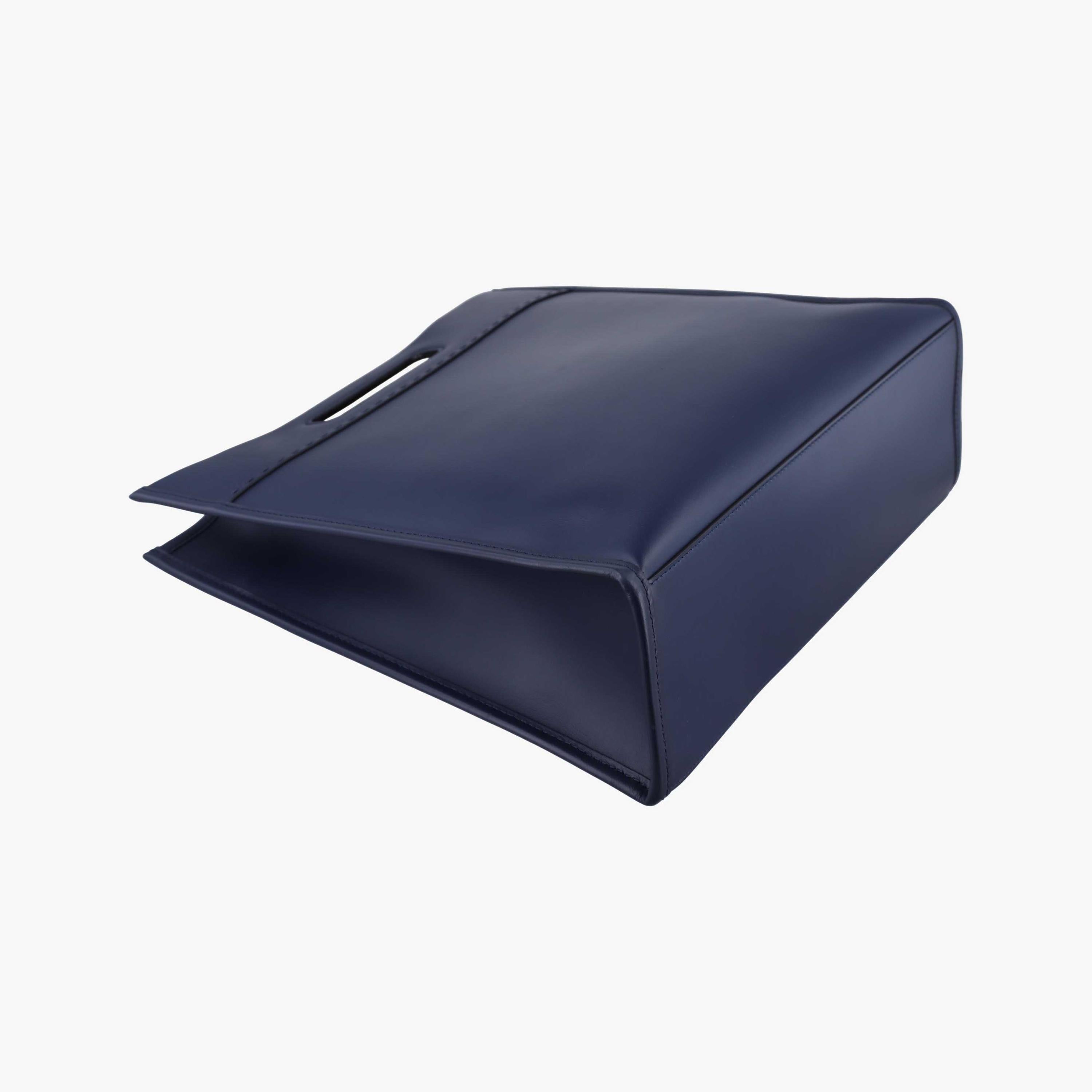 フェンディ Fendi ショルダーバッグ レディース ショッパー メンズ ブルーブラック レザー 7VA481-AC9L-219-12085