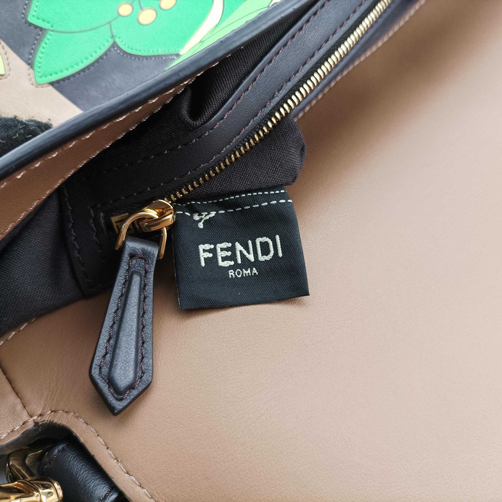 フェンディ Fendi ショルダーバッグ レディース マンマバケット マルチカラー スエード×レザー 8BR600-ABHO-208-8241
