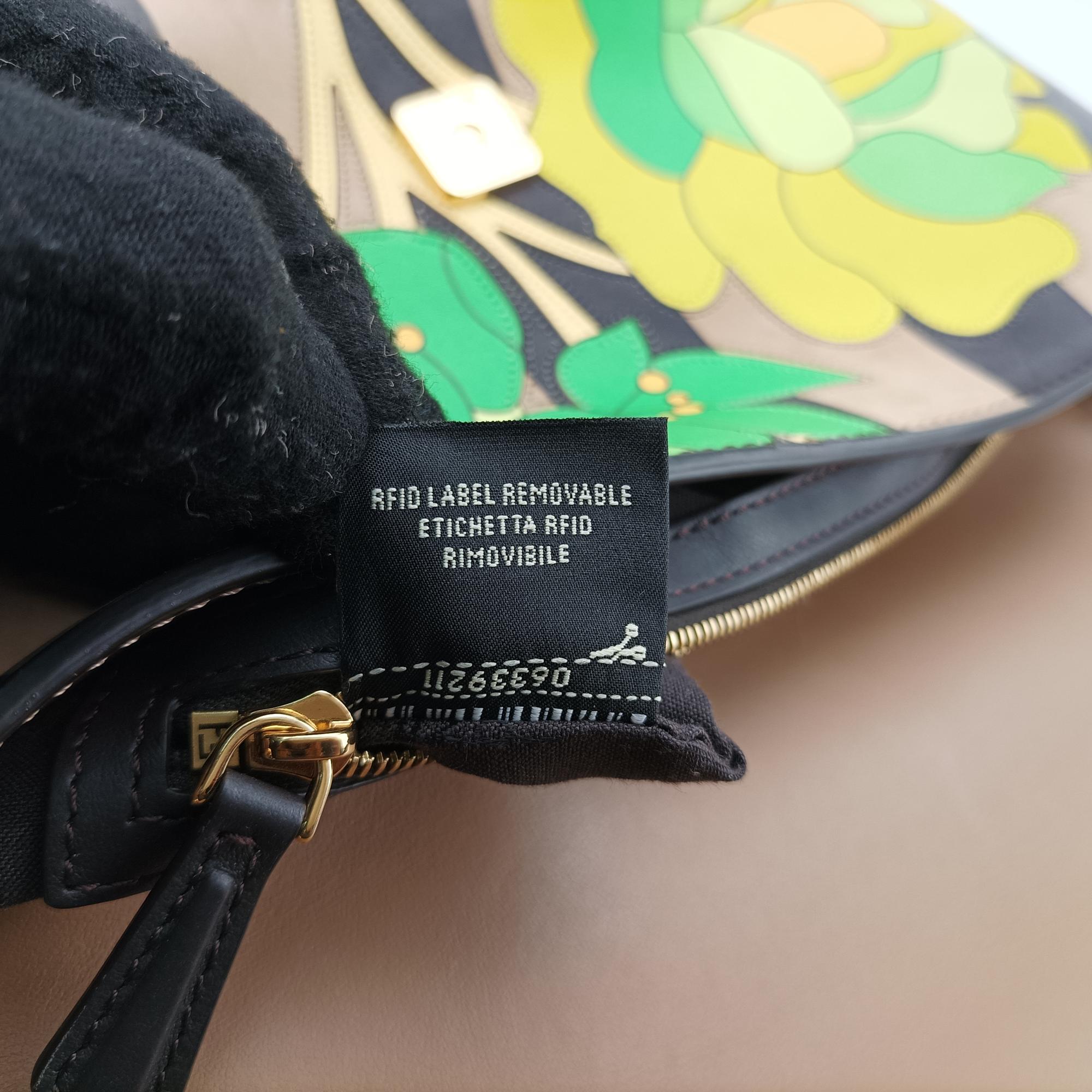 フェンディ Fendi ショルダーバッグ レディース マンマバケット マルチカラー スエード×レザー 8BR600-ABHO-208-8241