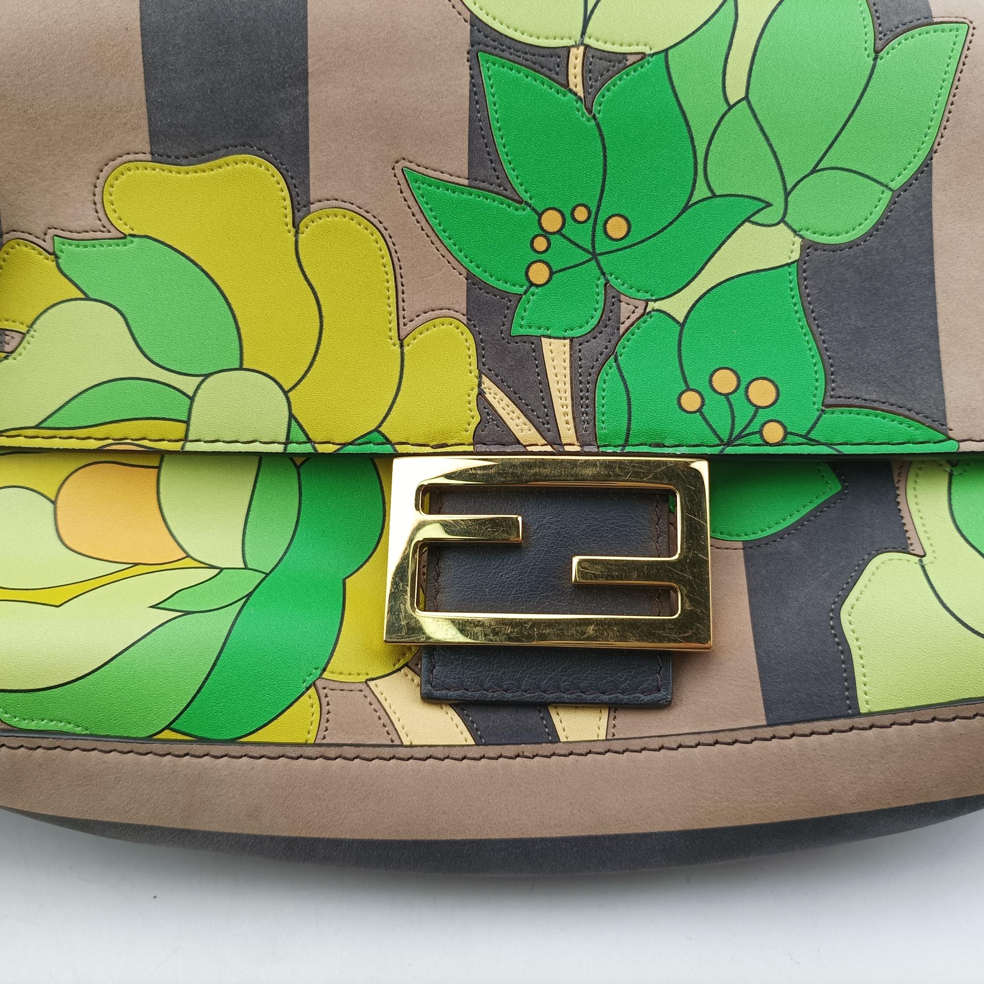 フェンディ Fendi ショルダーバッグ レディース マンマバケット マルチカラー スエード×レザー 8BR600-ABHO-208-8241