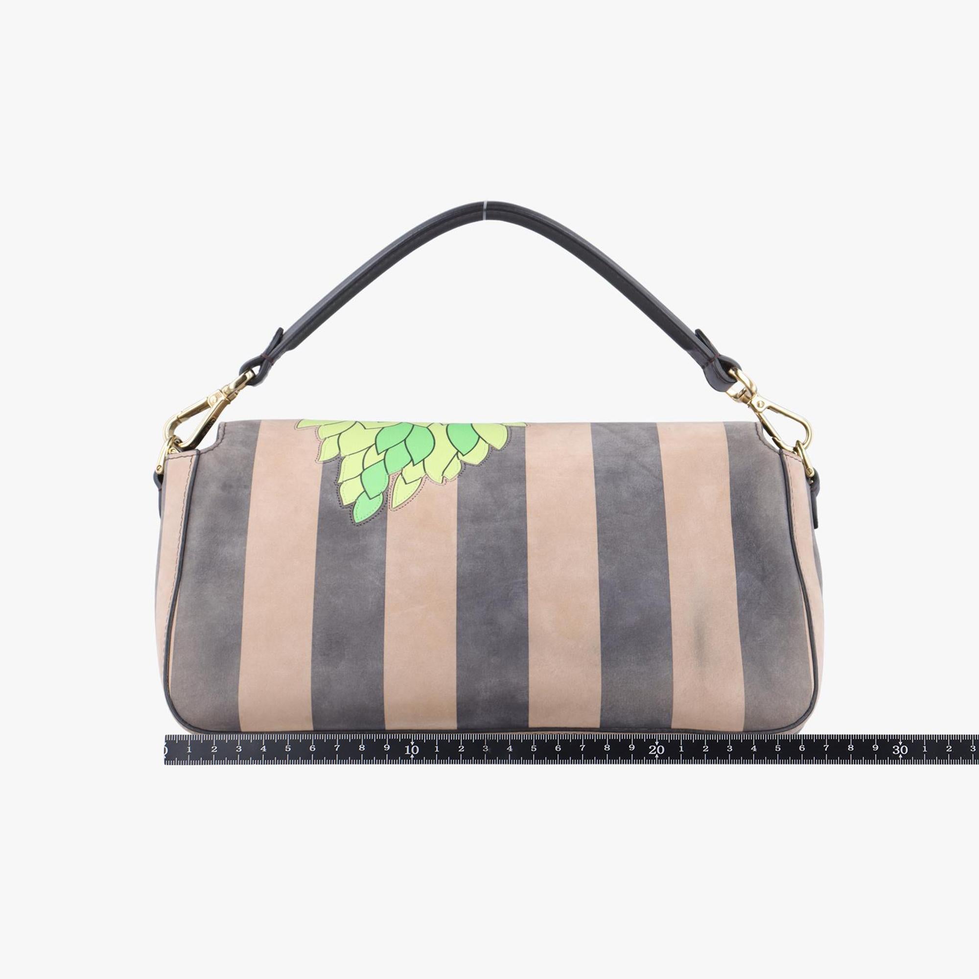 フェンディ Fendi ショルダーバッグ レディース マンマバケット マルチカラー スエード×レザー 8BR600-ABHO-208-8241