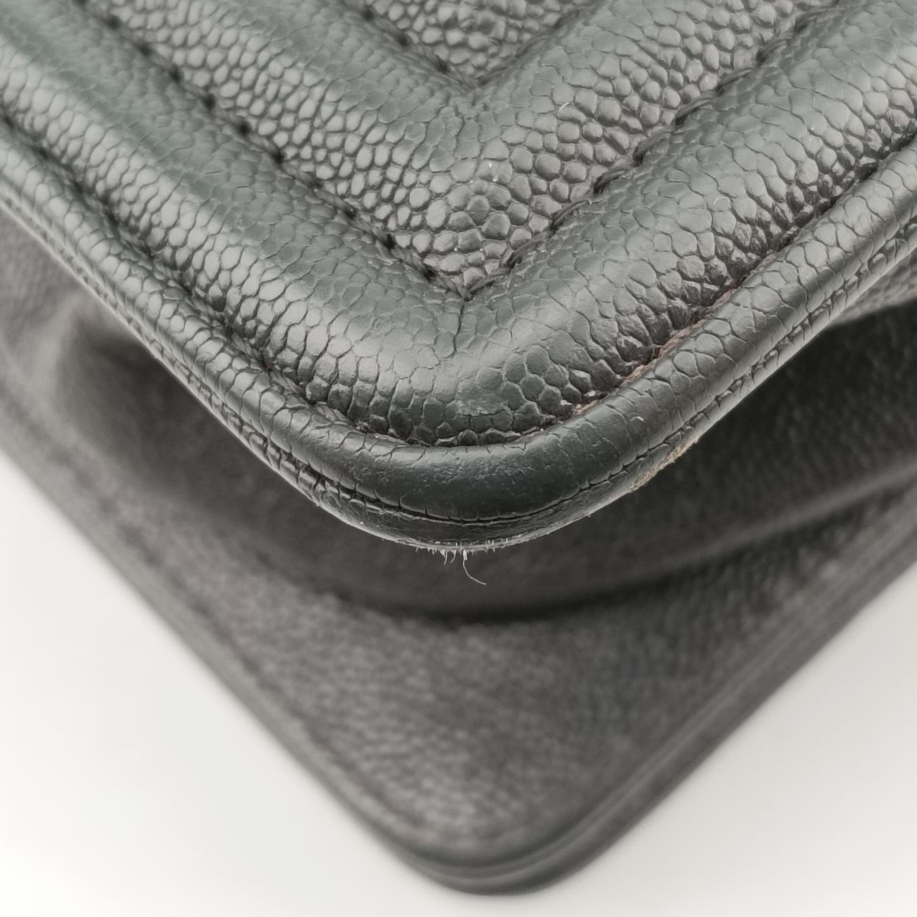 シャネル Chanel ショルダーバッグ レディース ボーイシャネル グレー キャビアスキン A67086 26480755