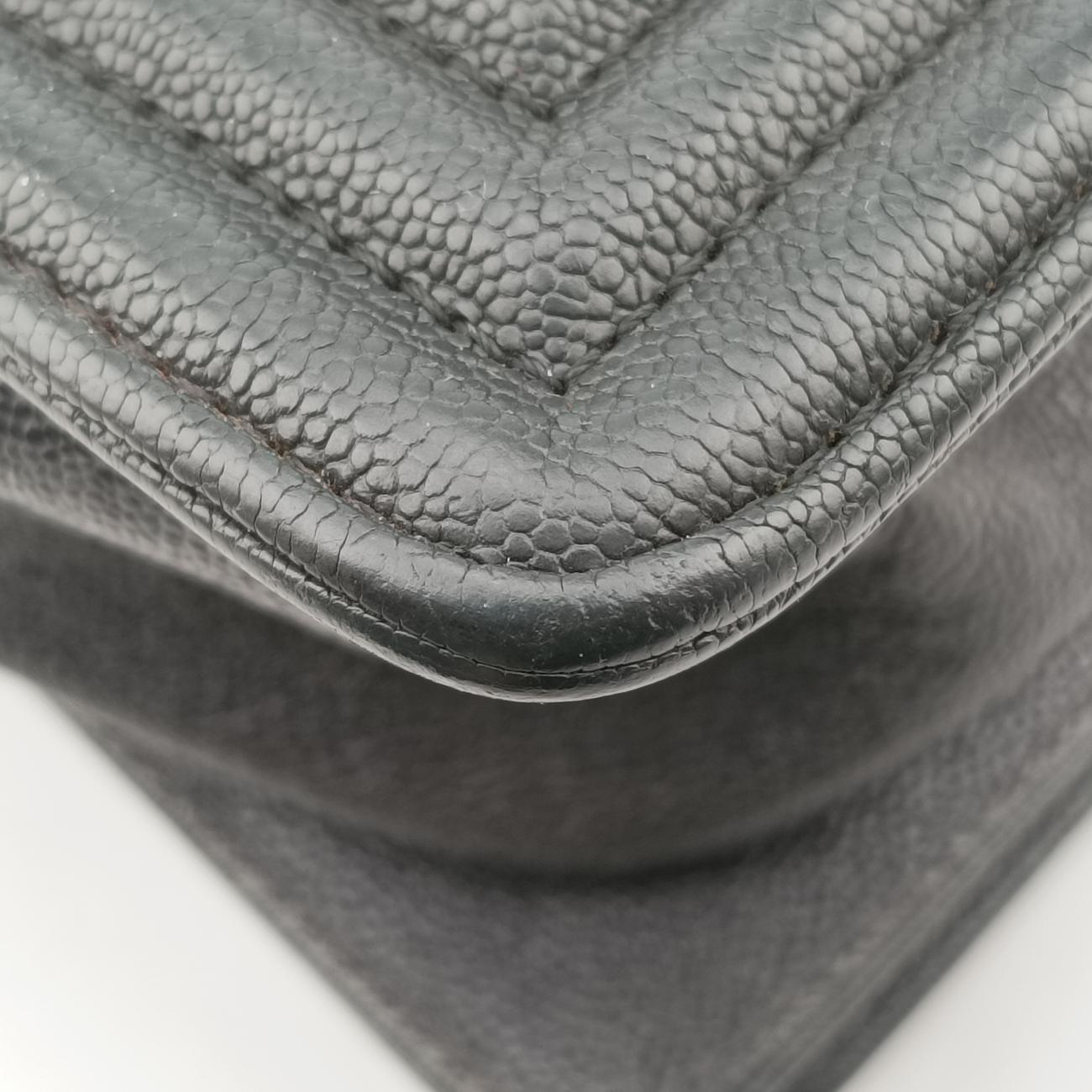 シャネル Chanel ショルダーバッグ レディース ボーイシャネル グレー キャビアスキン A67086 26480755