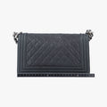 シャネル Chanel ショルダーバッグ レディース ボーイシャネル グレー キャビアスキン A67086 26480755